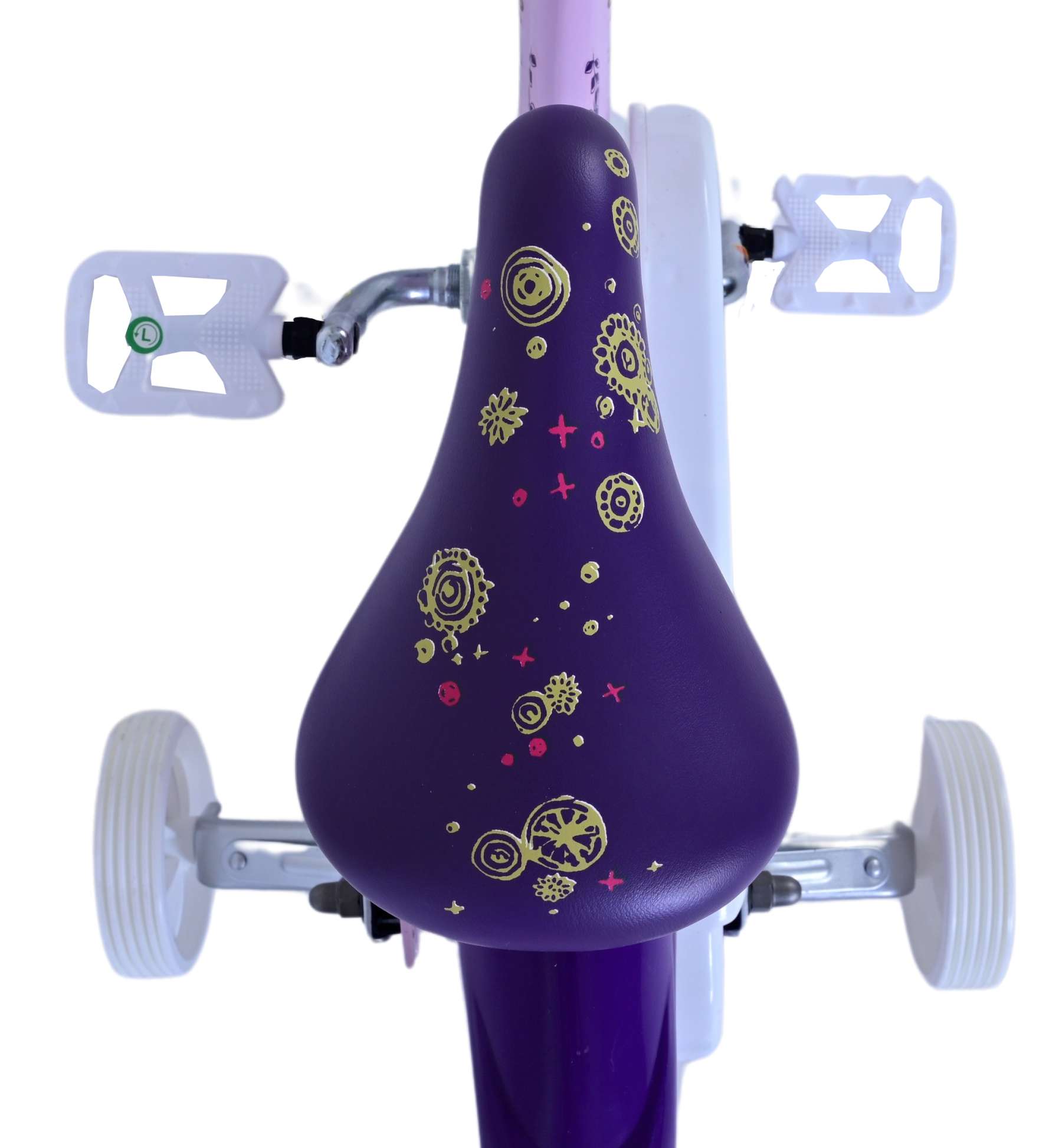 Disney Wish Kinderfiets - Meisjes - 12 inch - Paars 4 Disney Wish Kinderfiets - Meisjes - 12 inch - Paars - Afbeelding 4