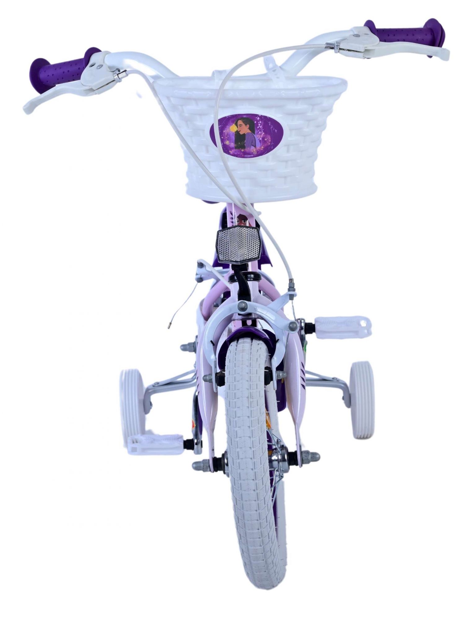 Disney Wish Kinderfiets - Meisjes - 12 inch - Paars - Twee Handremmen 4 Disney Wish Kinderfiets - Meisjes - 12 inch - Paars - Twee Handremmen - Afbeelding 4