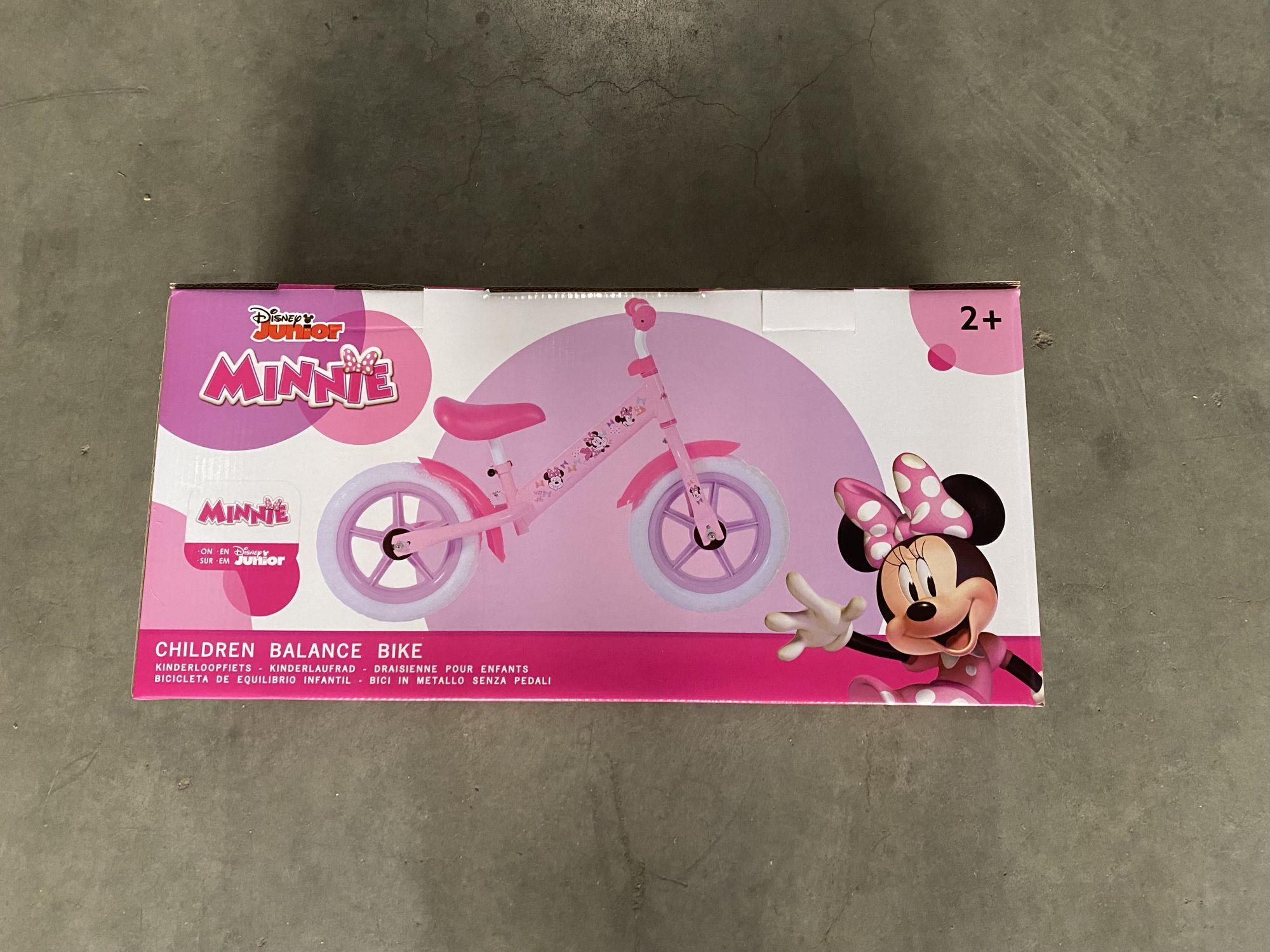 Disney Minnie loopfiets metaal 2 Disney Minnie loopfiets metaal - Afbeelding 2