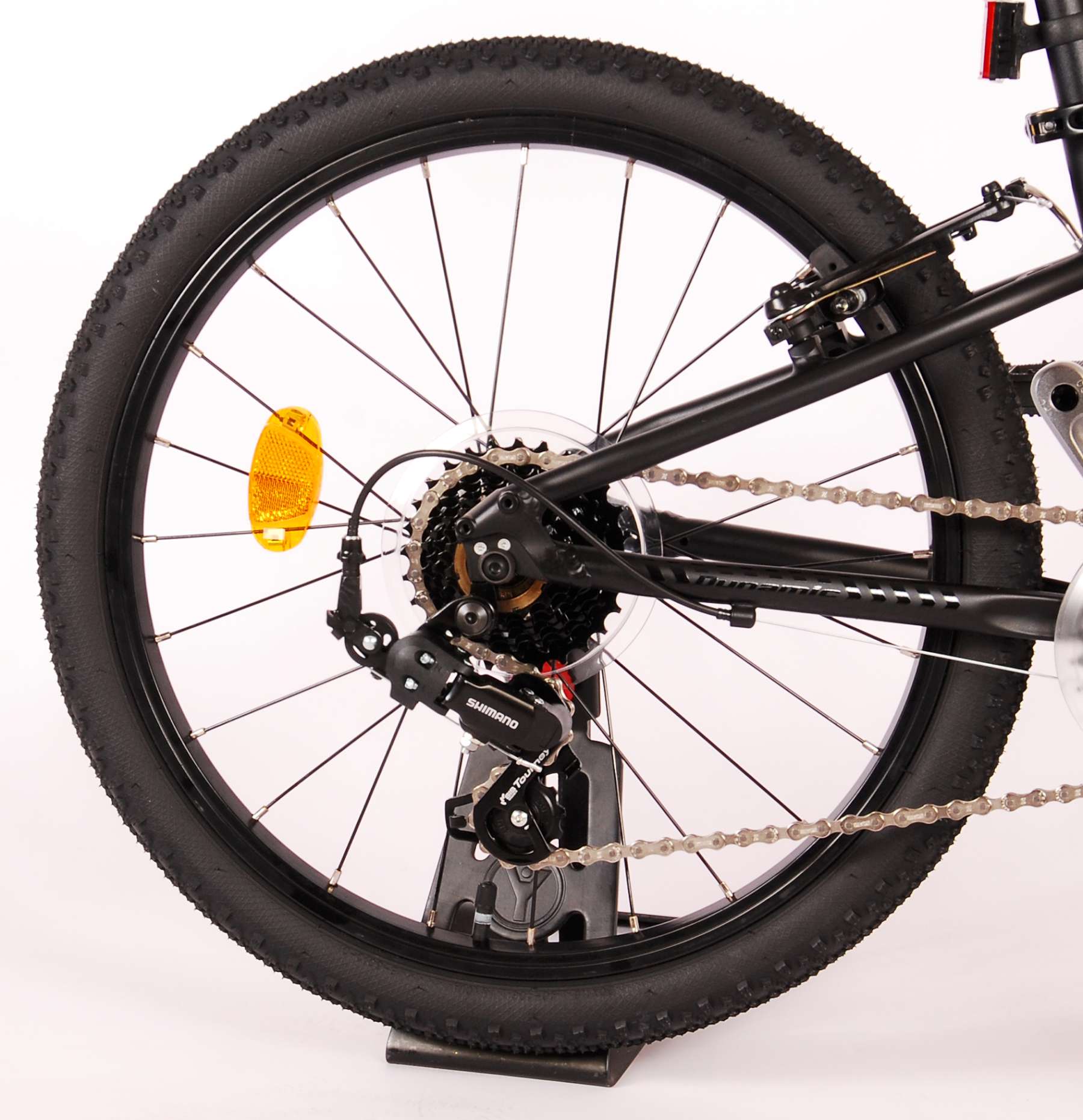 Volare Dynamic Kinderfiets - Jongens - 20 inch - Mat Zwart - 7 Versnellingen - Prime Collection 4 Volare Dynamic Kinderfiets - Jongens - 20 inch - Mat Zwart - 7 Versnellingen - Prime Collection - Afbeelding 4