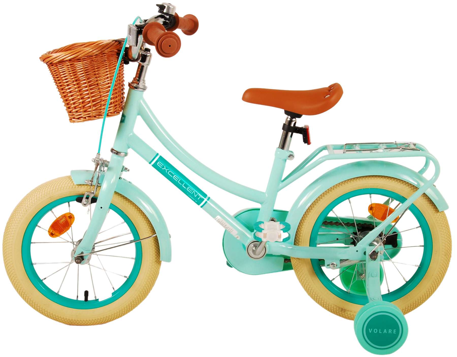 Volare Excellent Kinderfiets - Meisjes - 14 inch - Groen 13 Volare Excellent Kinderfiets - Meisjes - 14 inch - Groen - Afbeelding 13