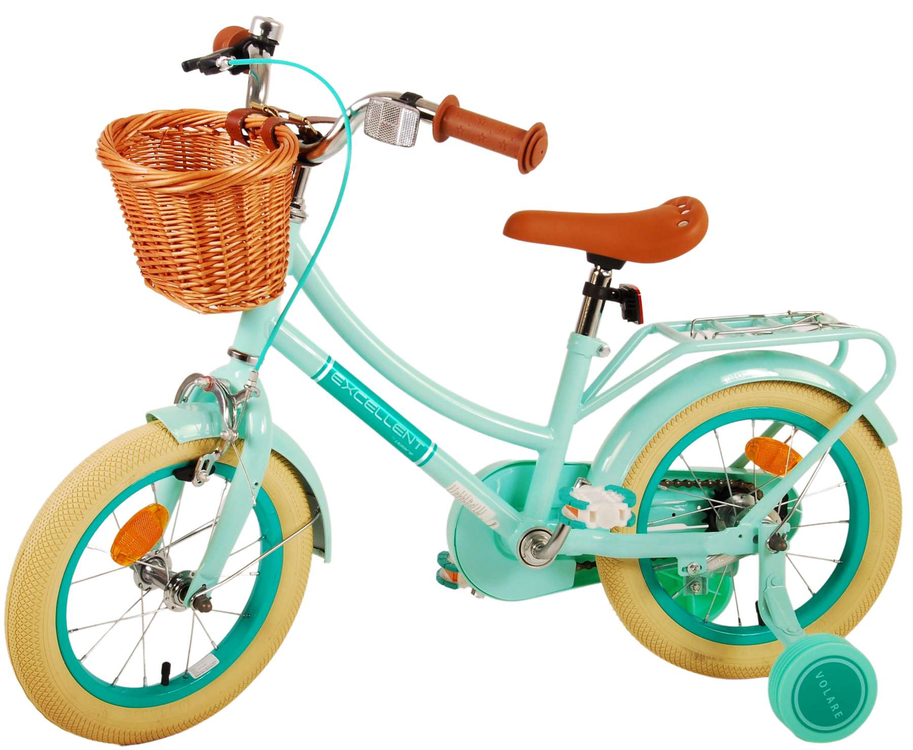 Volare Excellent Kinderfiets - Meisjes - 14 inch - Groen 14 Volare Excellent Kinderfiets - Meisjes - 14 inch - Groen - Afbeelding 14