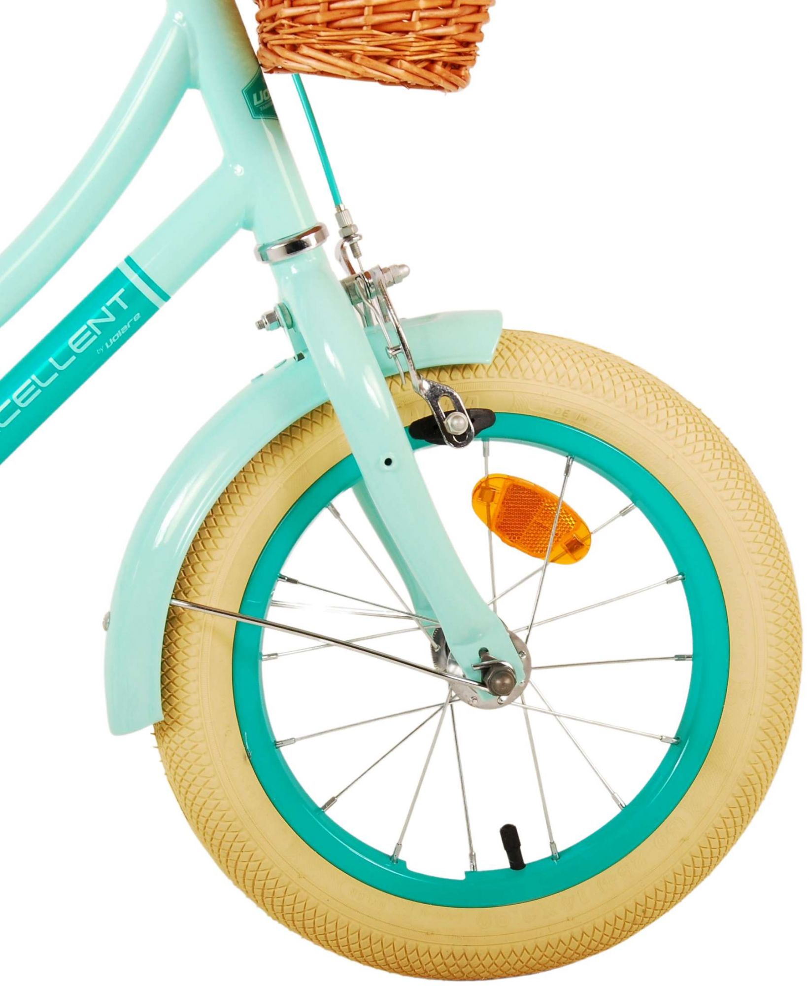 Volare Excellent Kinderfiets - Meisjes - 14 inch - Groen 5 Volare Excellent Kinderfiets - Meisjes - 14 inch - Groen - Afbeelding 5