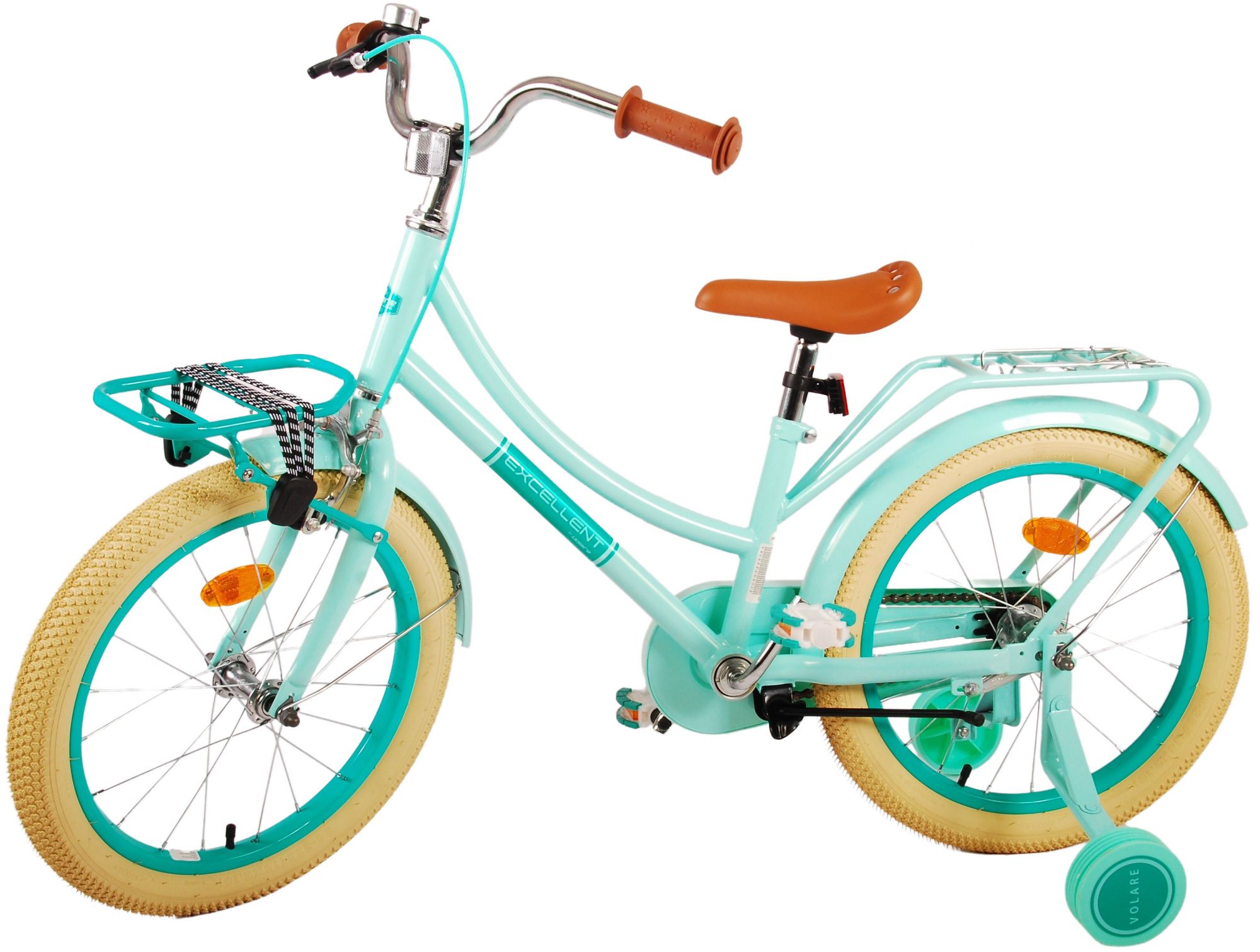 Volare Excellent Kinderfiets - Meisjes - 18 inch - Groen - 95% afgemonteerd 14 Volare Excellent Kinderfiets - Meisjes - 18 inch - Groen - 95% afgemonteerd - Afbeelding 14
