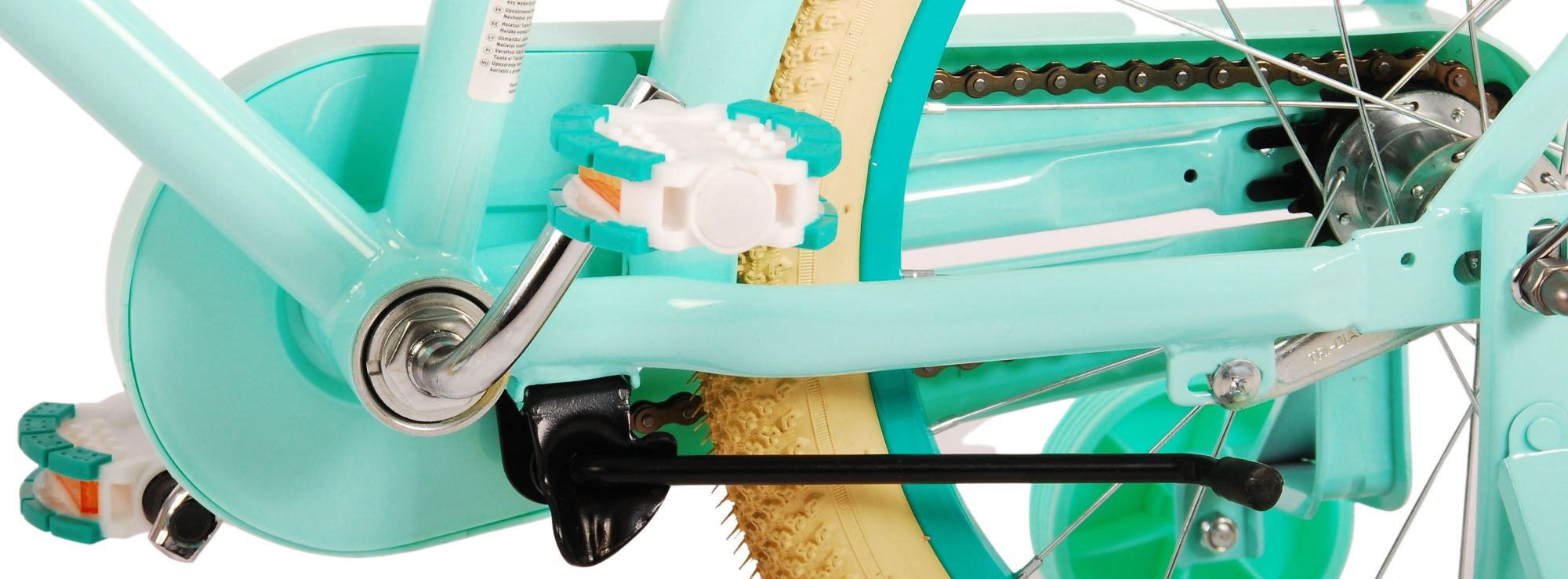 Volare Excellent Kinderfiets - Meisjes - 18 inch - Groen - 95% afgemonteerd 15 Volare Excellent Kinderfiets - Meisjes - 18 inch - Groen - 95% afgemonteerd - Afbeelding 15