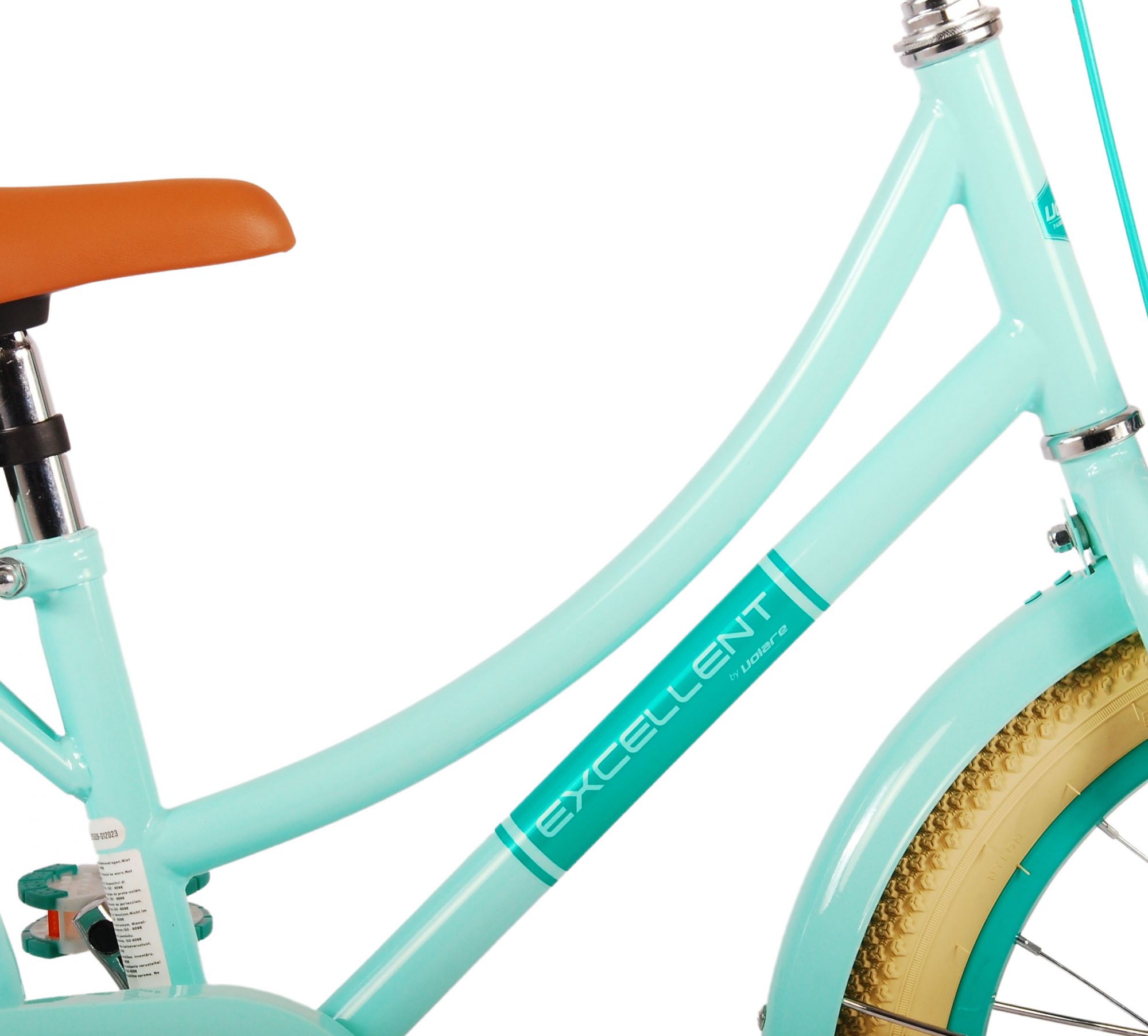Volare Excellent Kinderfiets - Meisjes - 18 inch - Groen - 95% afgemonteerd 7 Volare Excellent Kinderfiets - Meisjes - 18 inch - Groen - 95% afgemonteerd - Afbeelding 7