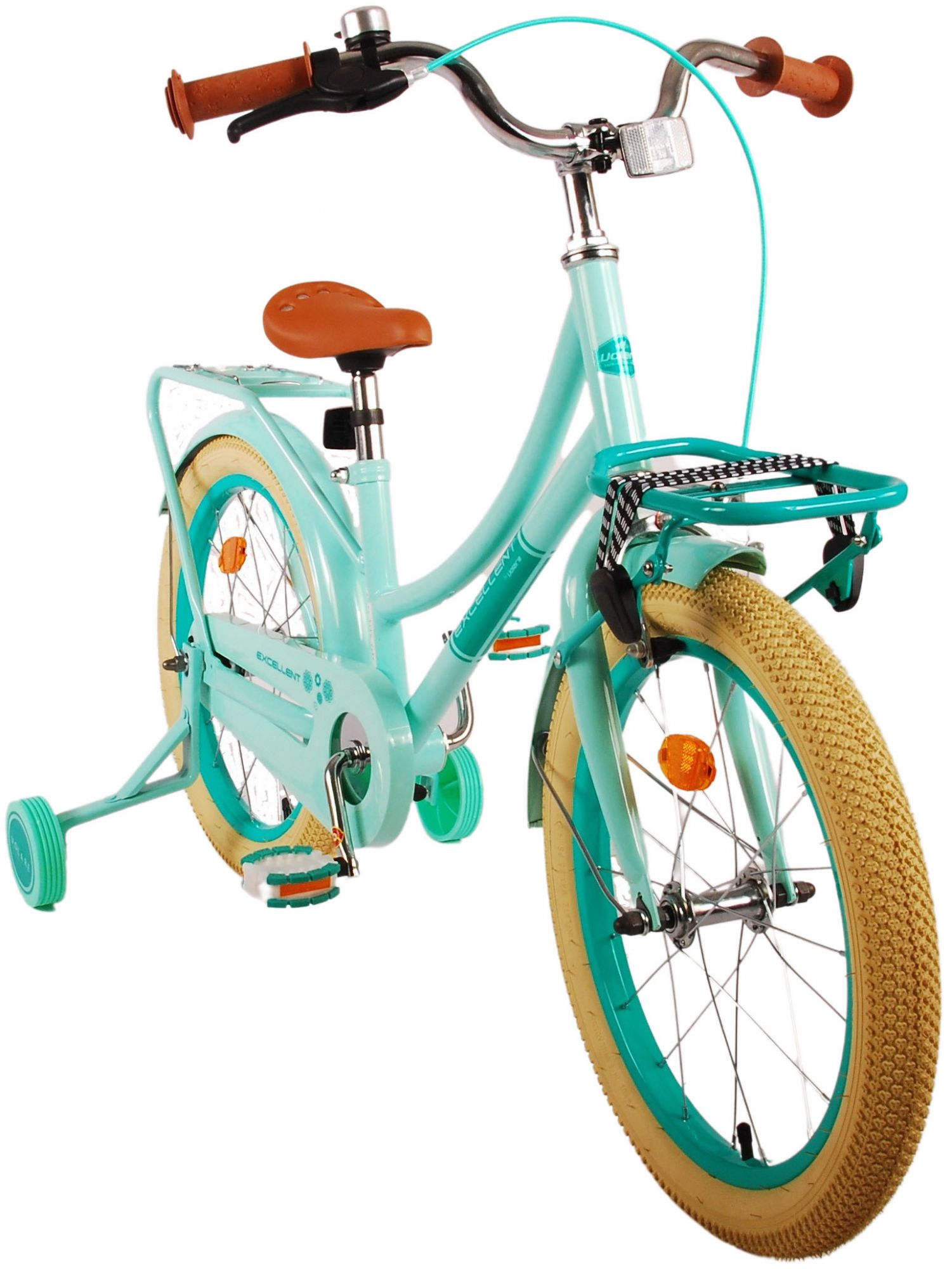 Volare Excellent Kinderfiets - Meisjes - 18 inch - Groen - 95% afgemonteerd 10 Volare Excellent Kinderfiets - Meisjes - 18 inch - Groen - 95% afgemonteerd - Afbeelding 10