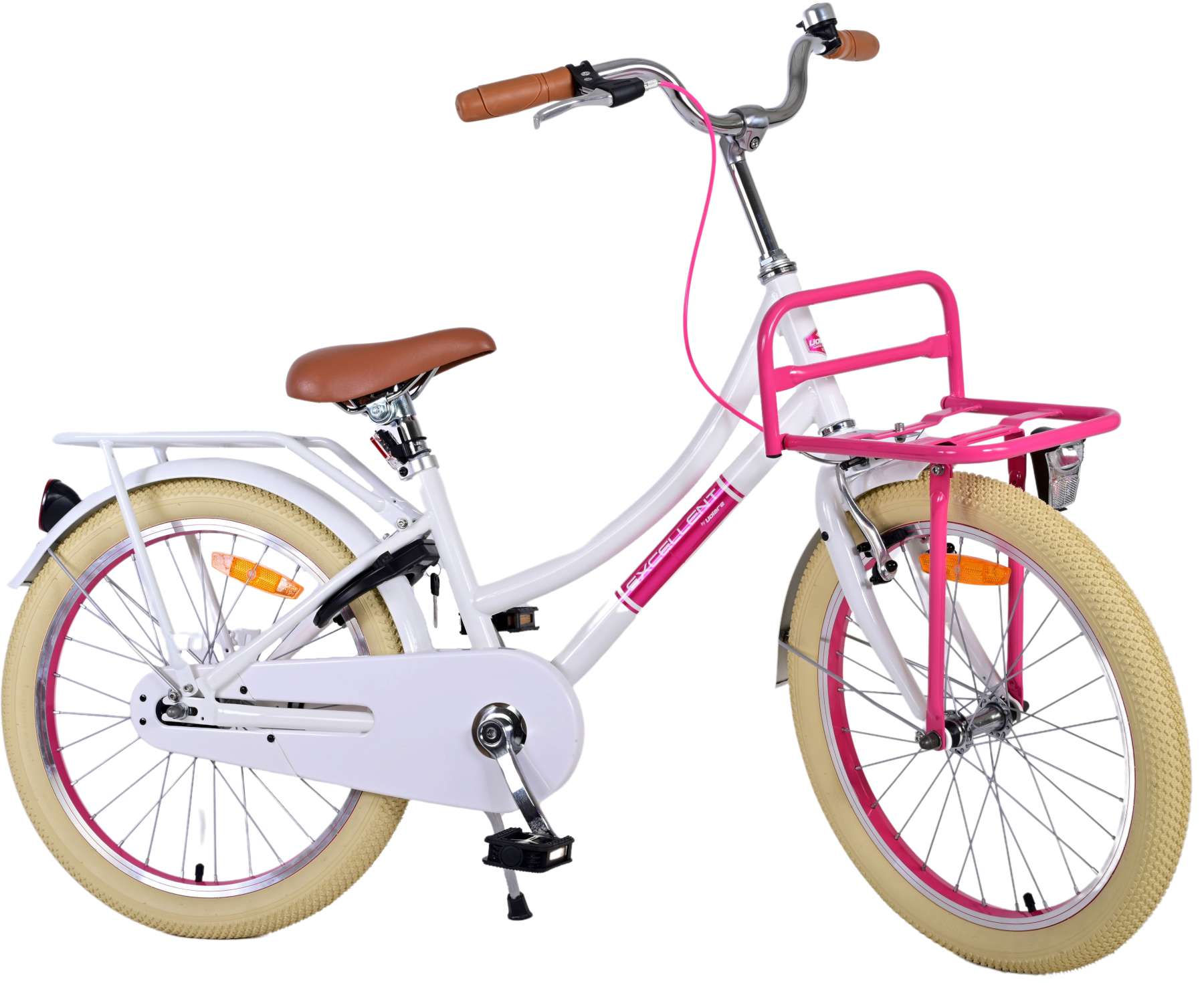 Volare Excellent Kinderfiets - Meisjes - 20 inch - Wit 2 Volare Excellent Kinderfiets - Meisjes - 20 inch - Wit - Afbeelding 2