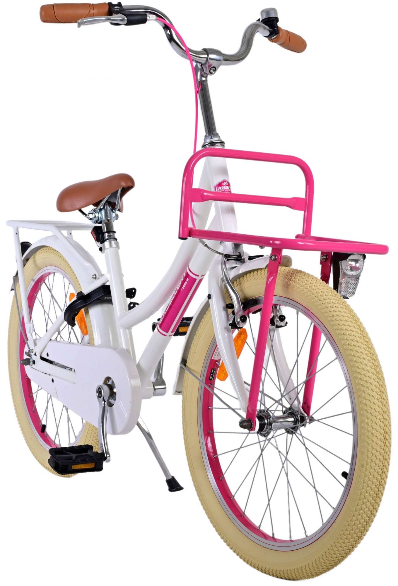 Volare Excellent Kinderfiets - Meisjes - 20 inch - Wit 6 Volare Excellent Kinderfiets - Meisjes - 20 inch - Wit - Afbeelding 6