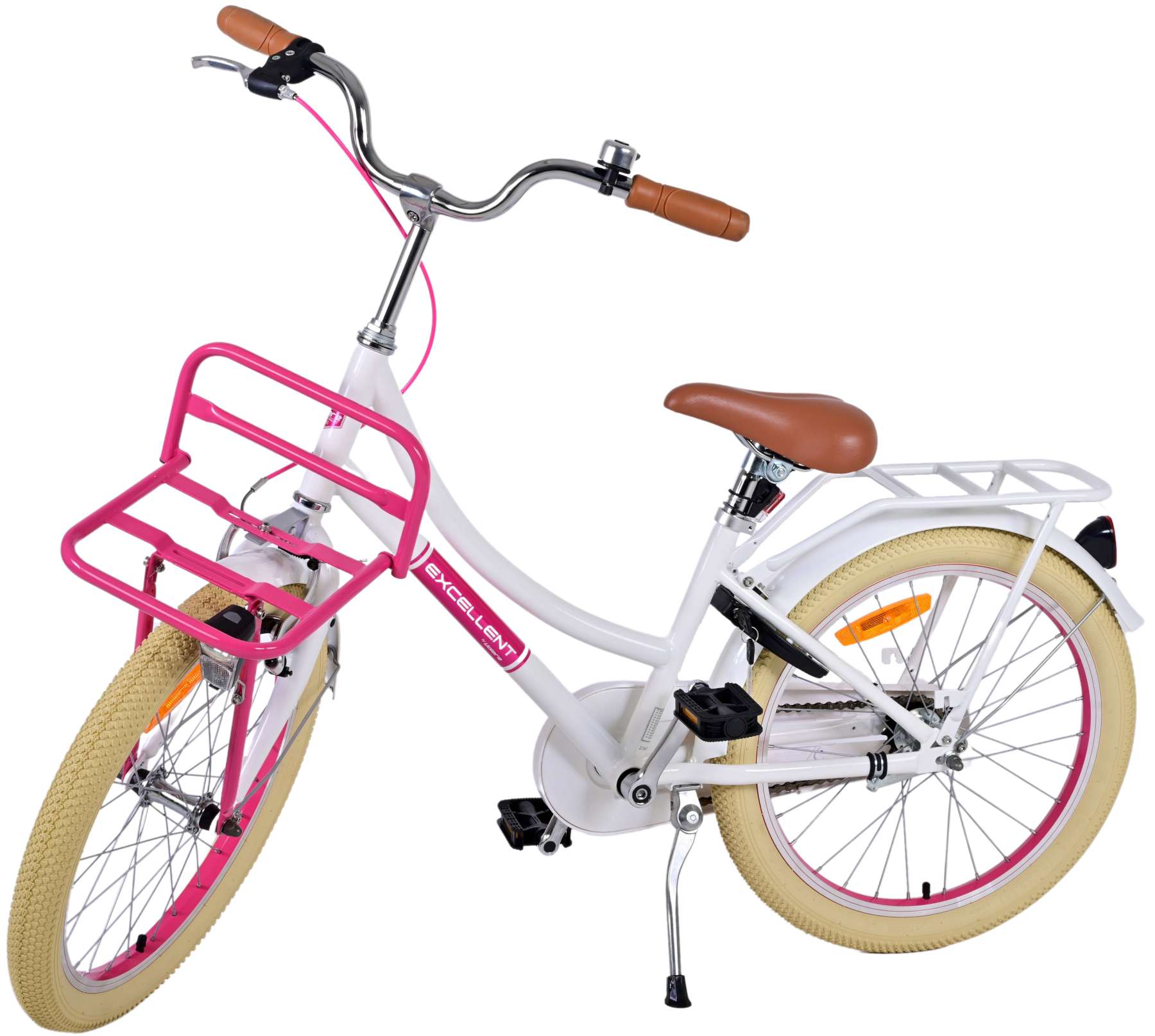 Volare Excellent Kinderfiets - Meisjes - 20 inch - Wit 9 Volare Excellent Kinderfiets - Meisjes - 20 inch - Wit - Afbeelding 9