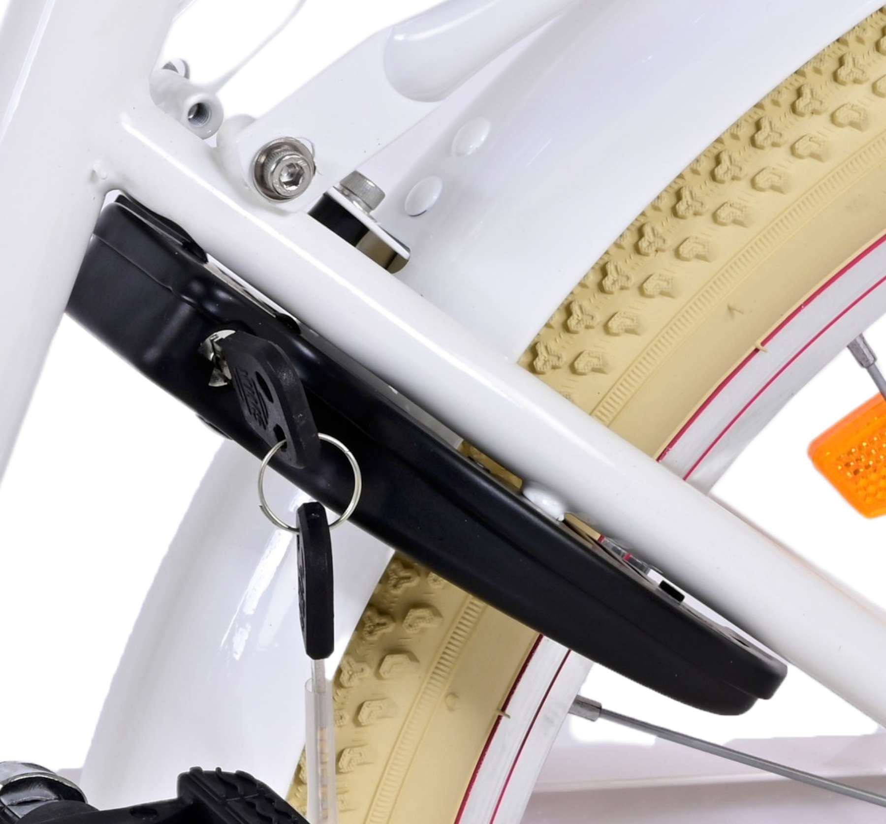 Volare Excellent Kinderfiets - Meisjes - 20 inch - Wit 10 Volare Excellent Kinderfiets - Meisjes - 20 inch - Wit - Afbeelding 10