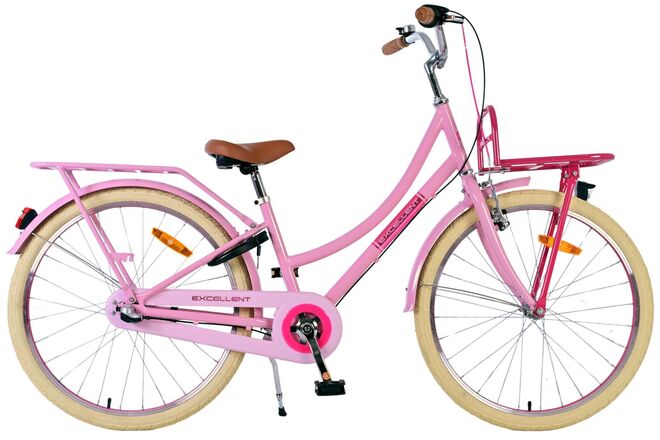 Volare Excellent Kinderfiets - Meisjes - 24 inch - Roze - 3 Versnellingen 1 Volare Excellent Kinderfiets - Meisjes - 24 inch - Roze - 3 Versnellingen