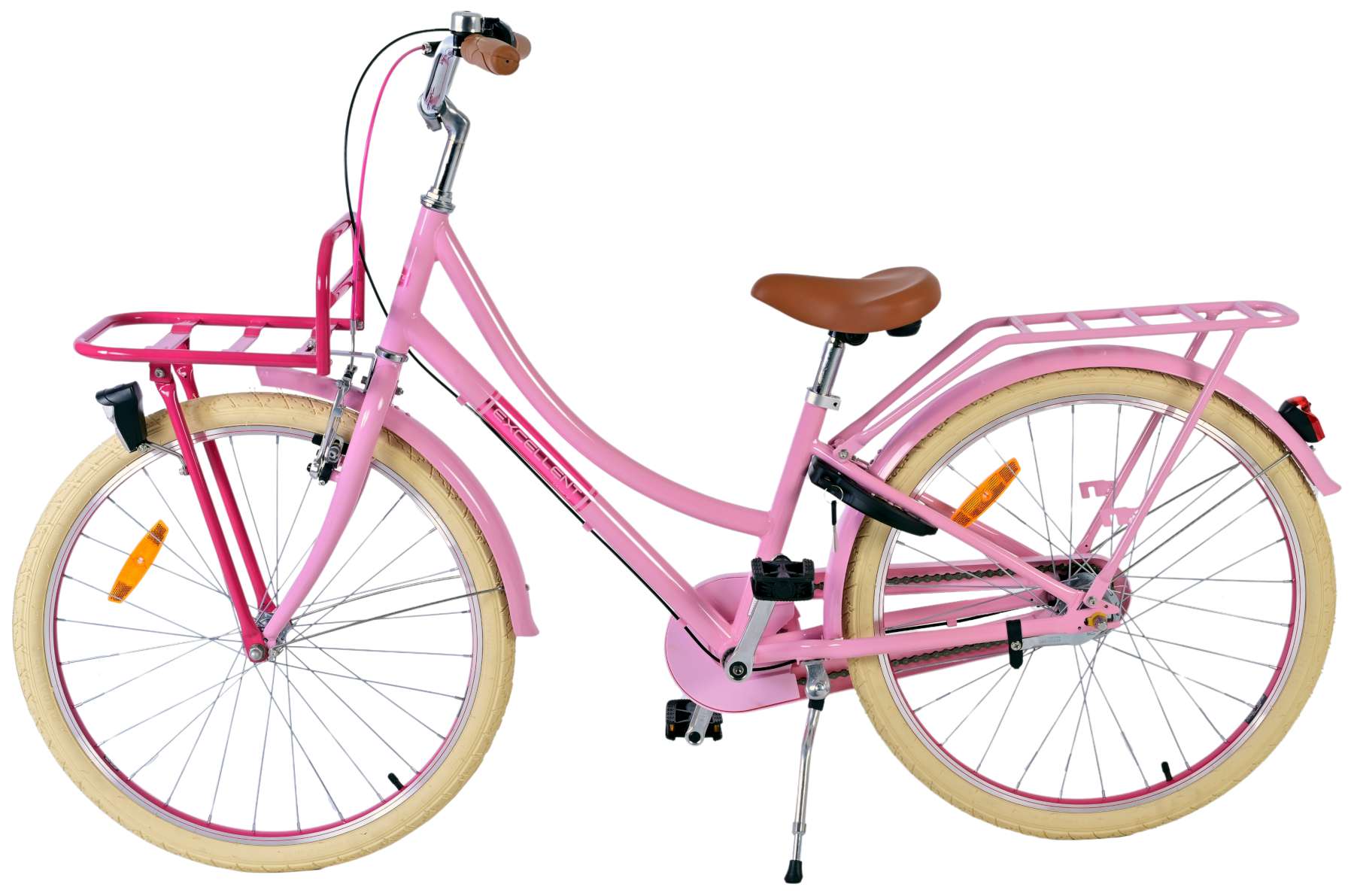 Volare Excellent Kinderfiets - Meisjes - 24 inch - Roze - 3 Versnellingen 5 Volare Excellent Kinderfiets - Meisjes - 24 inch - Roze - 3 Versnellingen - Afbeelding 5