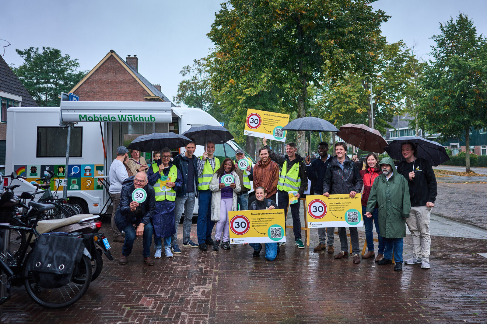 Fietsersbond in actie voor veilige Groenezoom Foto Phil Nijhuis 1600x1066 1