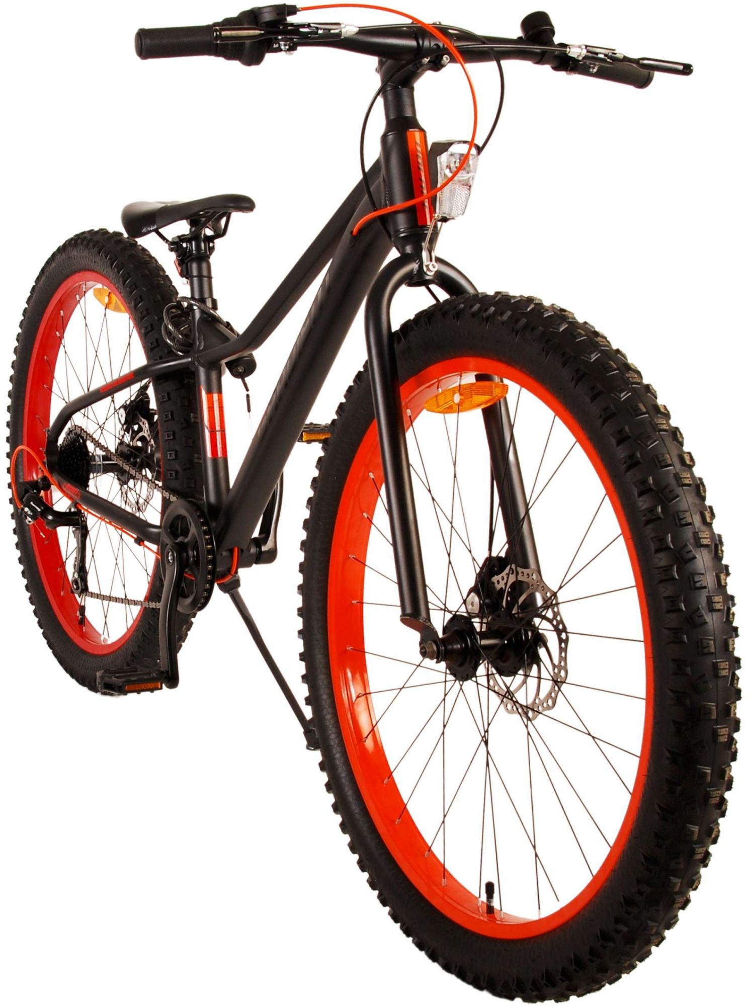 Volare Gradient Kinderfiets – Jongens – 26 inch – Zwart Oranje – 7 speed – Prime Collection 11 Volare Gradient Kinderfiets – Jongens – 26 inch – Zwart Oranje – 7 speed – Prime Collection - Afbeelding 11