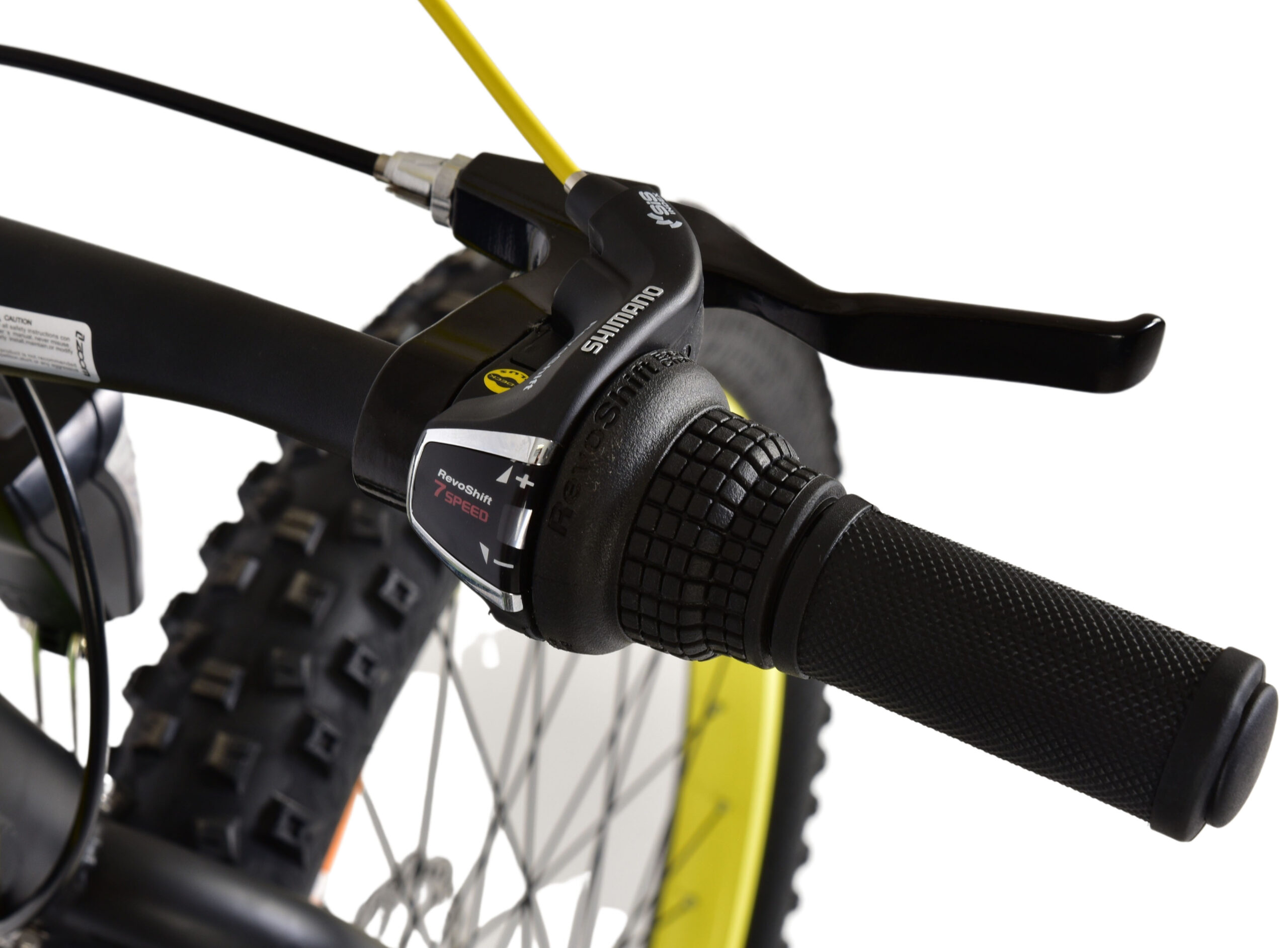 Volare Gradient Kinderfiets – Jongens – 26 inch – Zwart Geel Groen – 7 speed – Prime Collection 9 Volare Gradient Kinderfiets – Jongens – 26 inch – Zwart Geel Groen – 7 speed – Prime Collection - Afbeelding 9