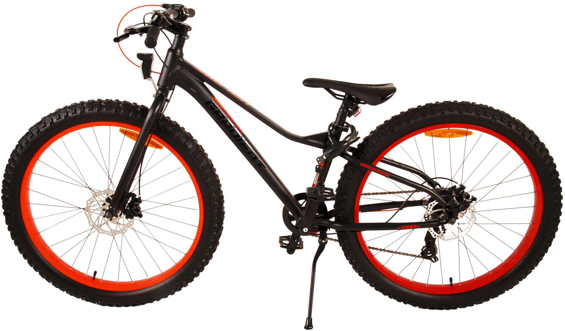 Volare Gradient Kinderfiets – Jongens – 26 inch – Zwart Oranje – 7 speed – Prime Collection 14 Volare Gradient Kinderfiets – Jongens – 26 inch – Zwart Oranje – 7 speed – Prime Collection - Afbeelding 14