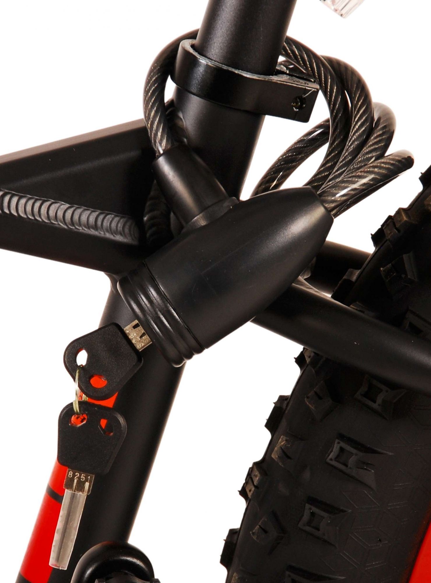 Volare Gradient Kinderfiets – Jongens – 26 inch – Zwart Oranje – 7 speed – Prime Collection 17 Volare Gradient Kinderfiets – Jongens – 26 inch – Zwart Oranje – 7 speed – Prime Collection - Afbeelding 17