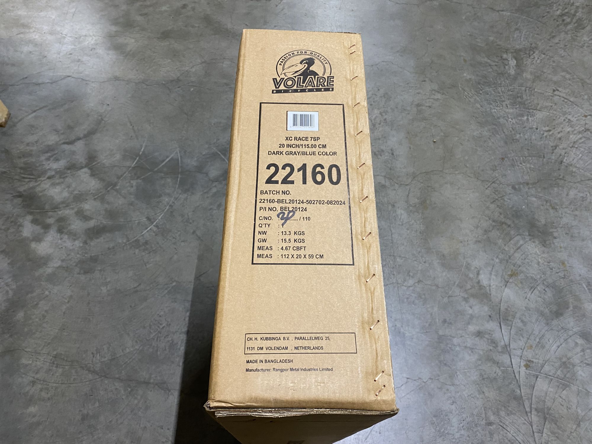 Volare XC Race Kinderfiets - 20 inch - 7 speed - Blauw/Grijs 13 Volare XC Race Kinderfiets - 20 inch - 7 speed - Blauw/Grijs - Afbeelding 13