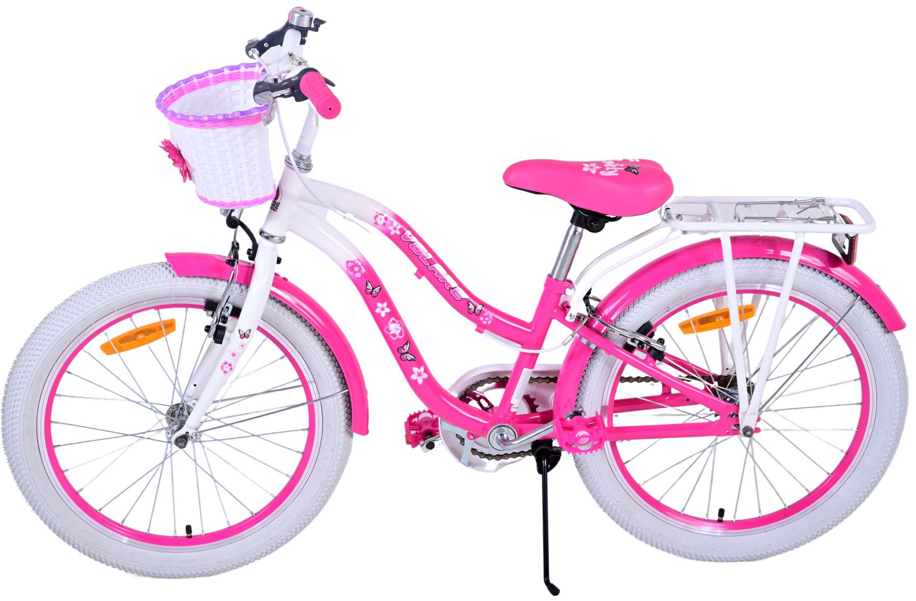 Volare Lovely Kinderfiets - Meisjes - 20 inch - Roze - Twee handremmen 13 Volare Lovely Kinderfiets - Meisjes - 20 inch - Roze - Twee handremmen - Afbeelding 13
