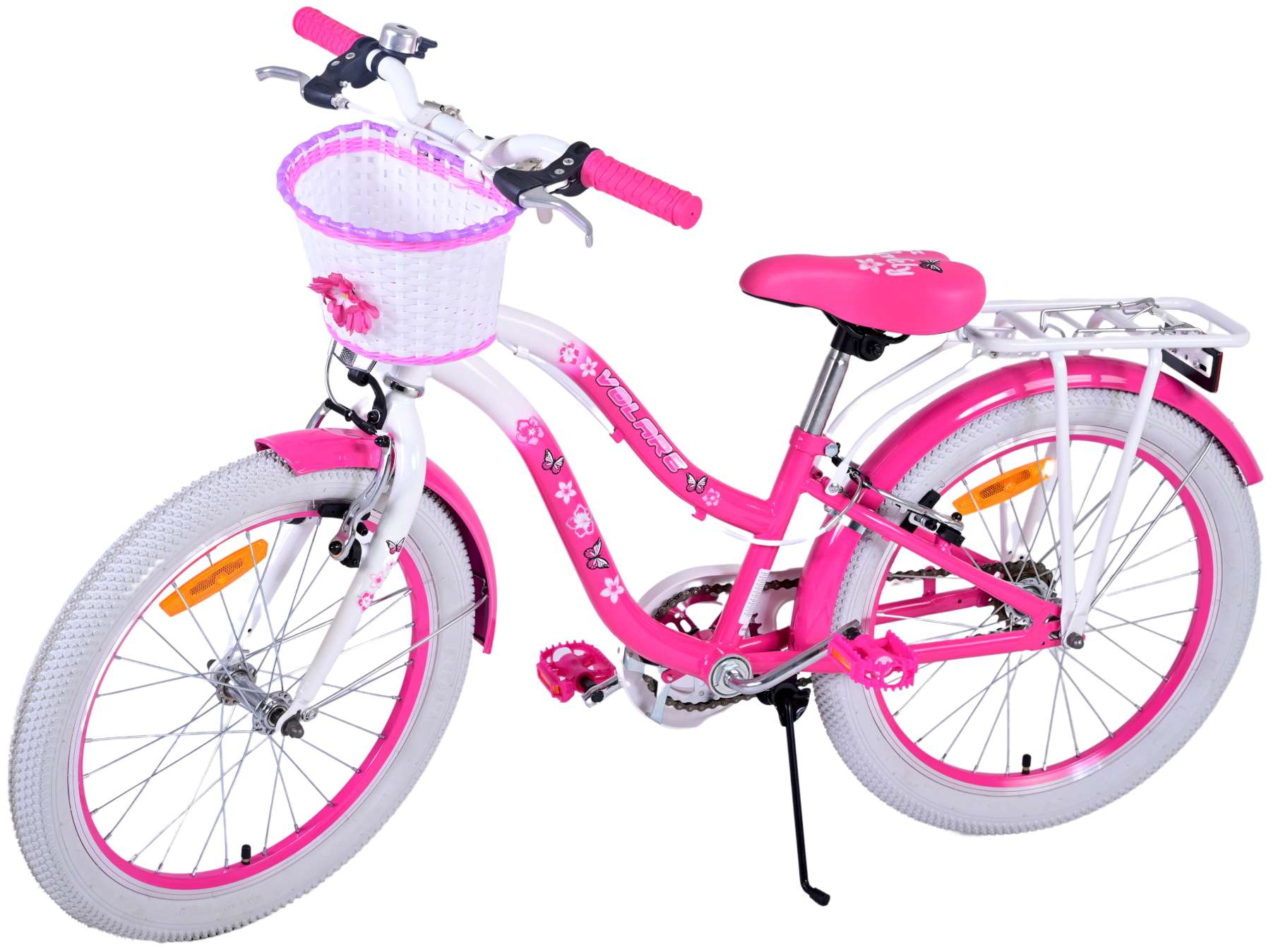 Volare Lovely Kinderfiets - Meisjes - 20 inch - Roze - Twee handremmen 14 Volare Lovely Kinderfiets - Meisjes - 20 inch - Roze - Twee handremmen - Afbeelding 14