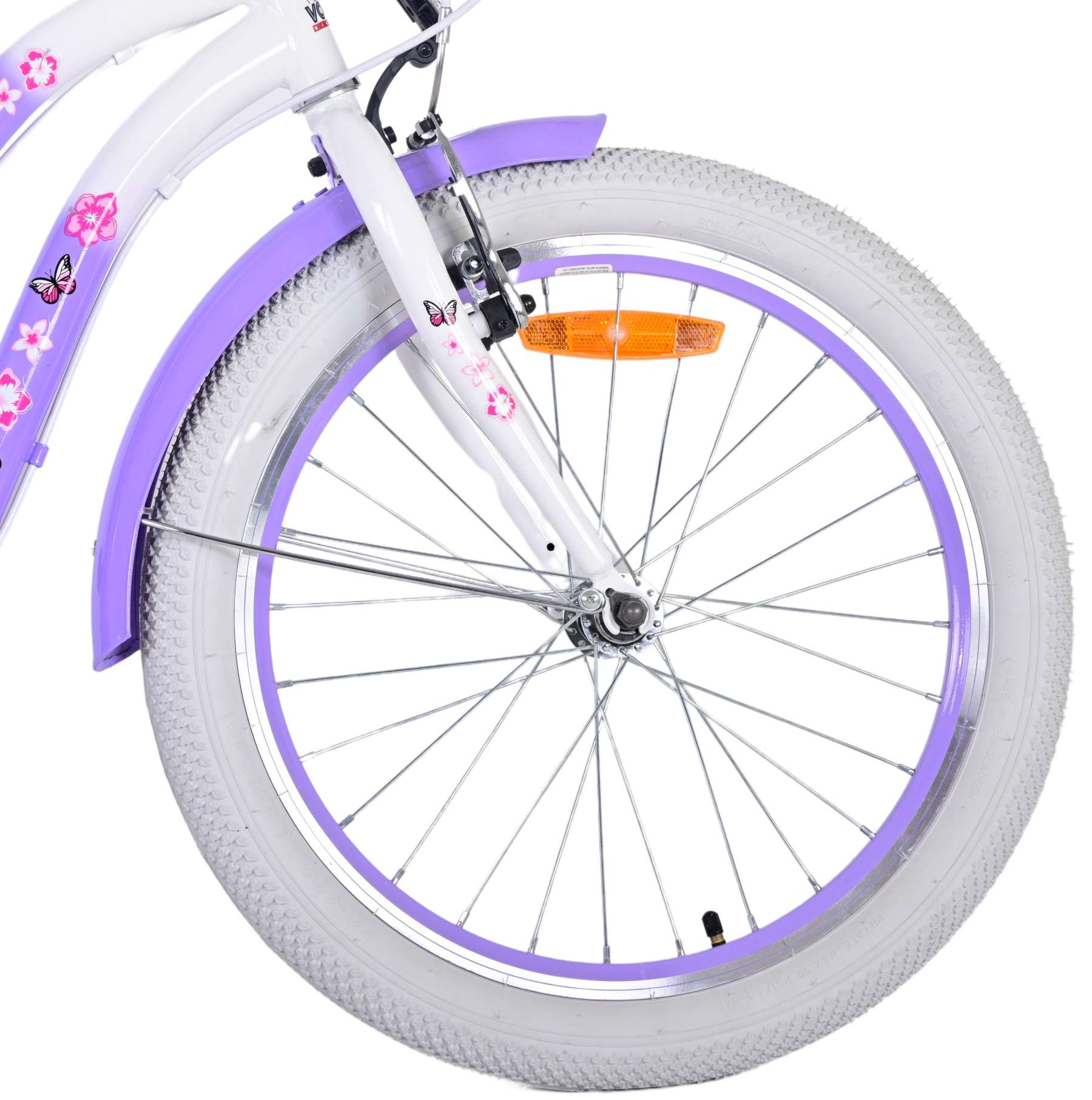 Volare Lovely Kinderfiets - Meisjes - 20 inch - Paars - 7 versnellingen 4 Volare Lovely Kinderfiets - Meisjes - 20 inch - Paars - 7 versnellingen - Afbeelding 4