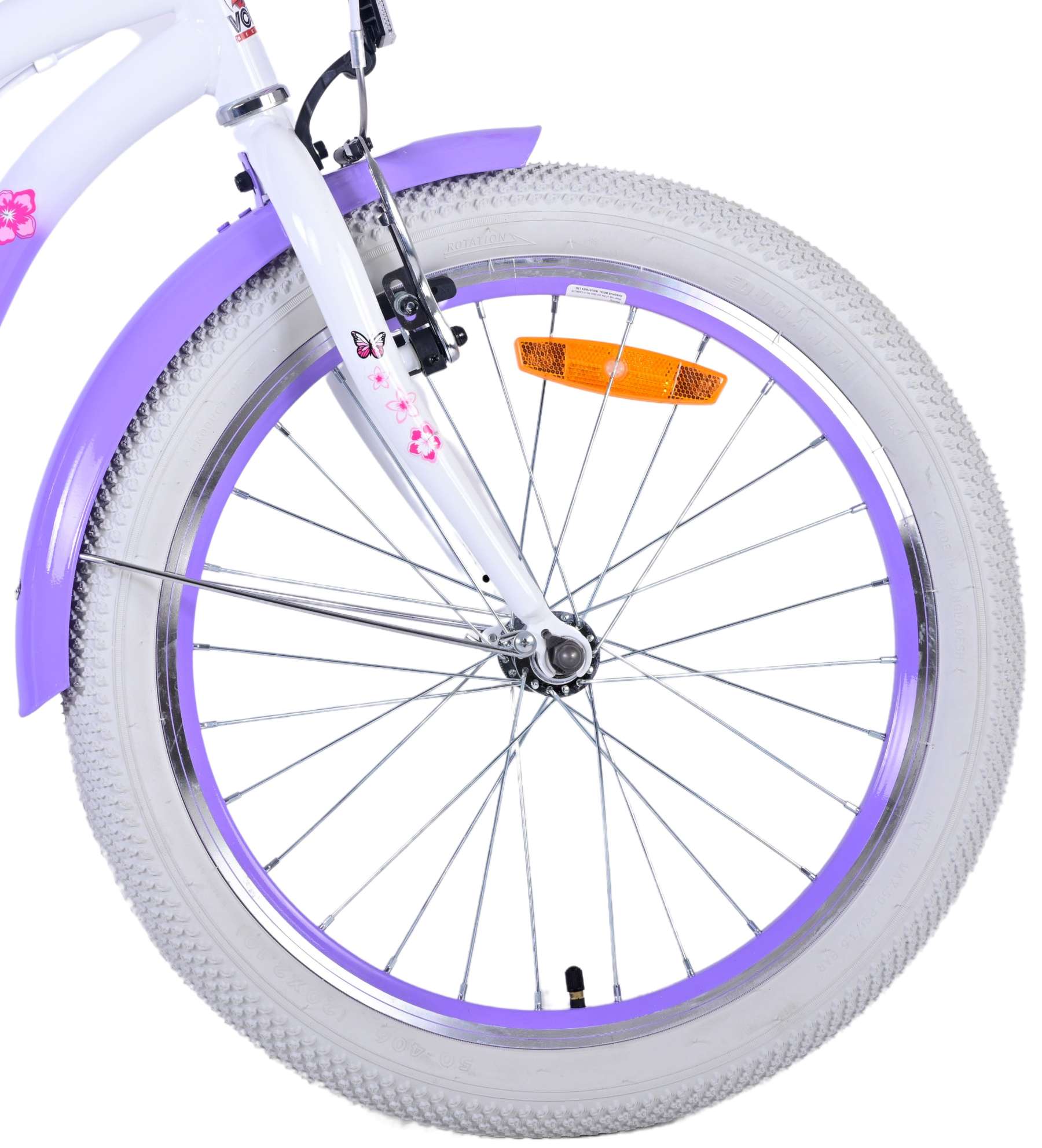 Volare Lovely Kinderfiets - Meisjes - 20 inch - Paars - Twee handremmen 5 Volare Lovely Kinderfiets - Meisjes - 20 inch - Paars - Twee handremmen - Afbeelding 5