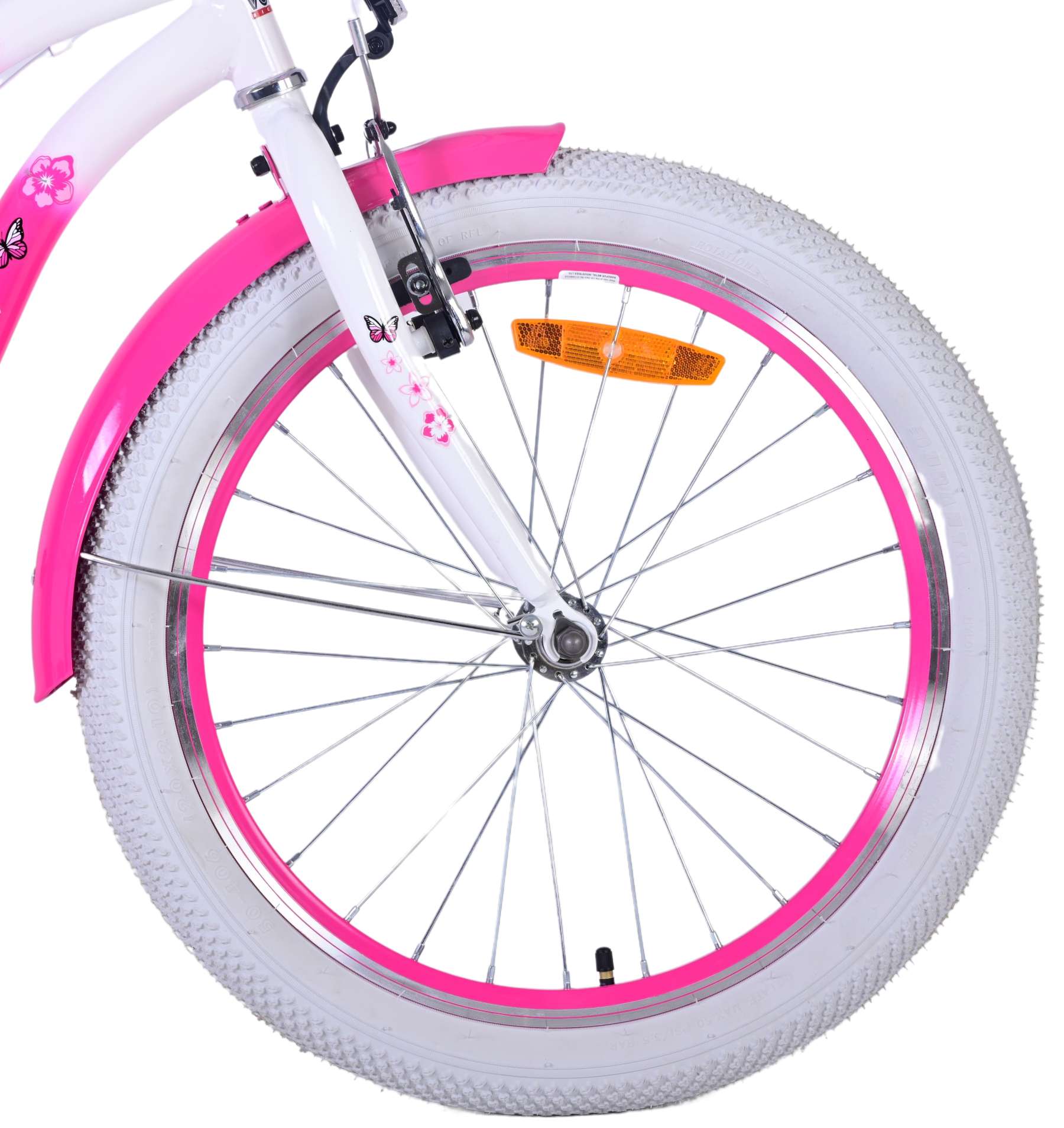 Volare Lovely Kinderfiets - Meisjes - 20 inch - Roze - Twee handremmen 5 Volare Lovely Kinderfiets - Meisjes - 20 inch - Roze - Twee handremmen - Afbeelding 5