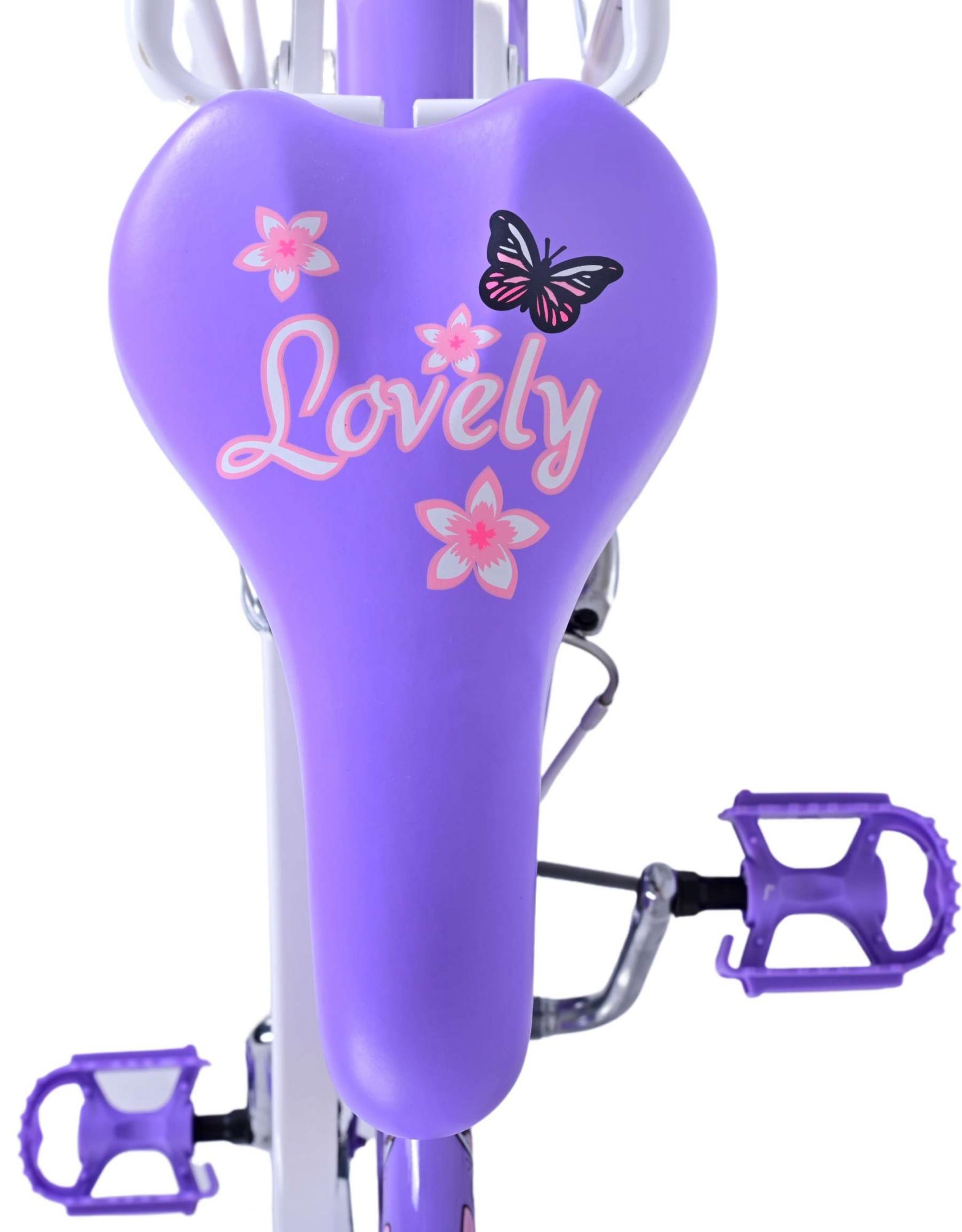 Volare Lovely Kinderfiets - Meisjes - 20 inch - Paars - Twee handremmen 9 Volare Lovely Kinderfiets - Meisjes - 20 inch - Paars - Twee handremmen - Afbeelding 9