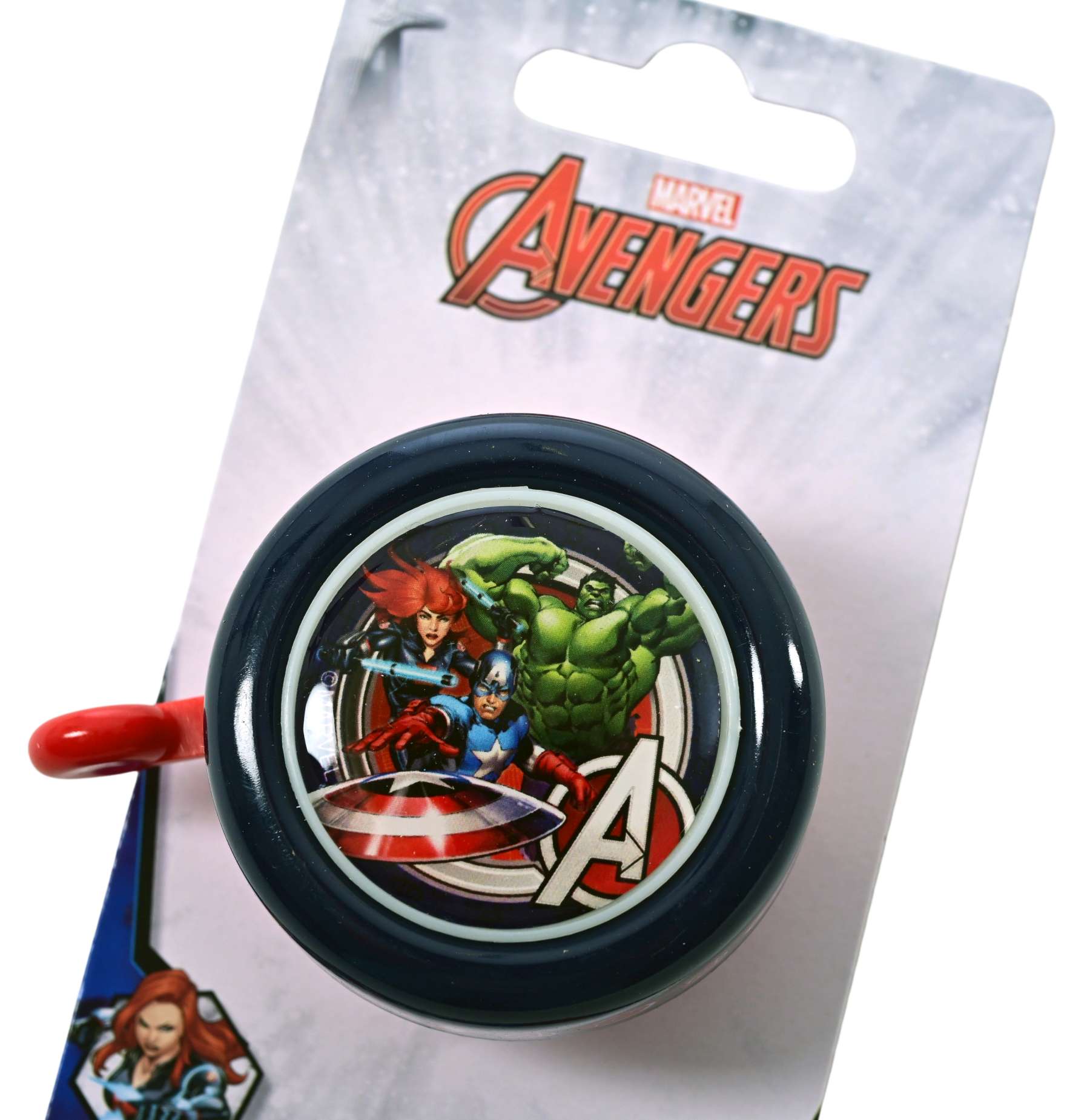 Avengers Fietsbel - Jongens - Rood 2 Avengers Fietsbel - Jongens - Rood - Afbeelding 2