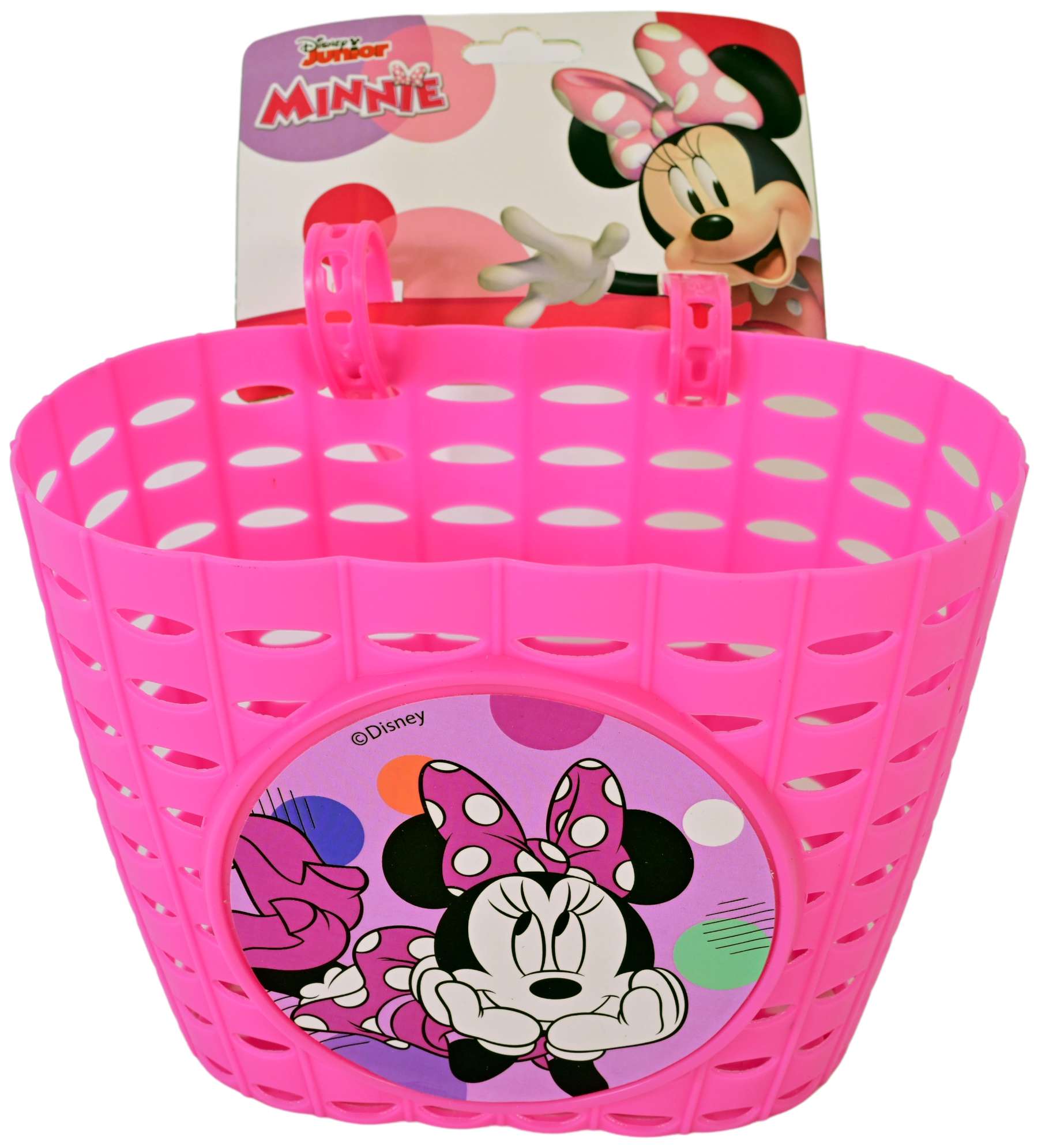 Disney Minnie Plastic Mandje - Meisjes - Roze 4 Disney Minnie Plastic Mandje - Meisjes - Roze - Afbeelding 4
