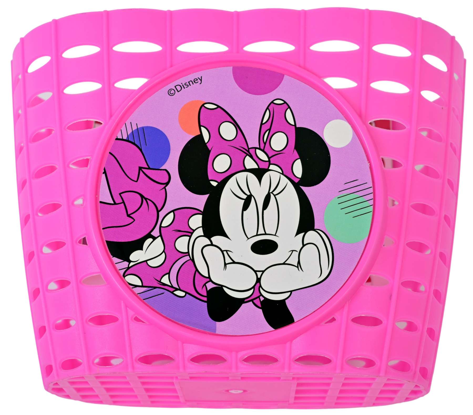 Disney Minnie Plastic Mandje - Meisjes - Roze 3 Disney Minnie Plastic Mandje - Meisjes - Roze - Afbeelding 3