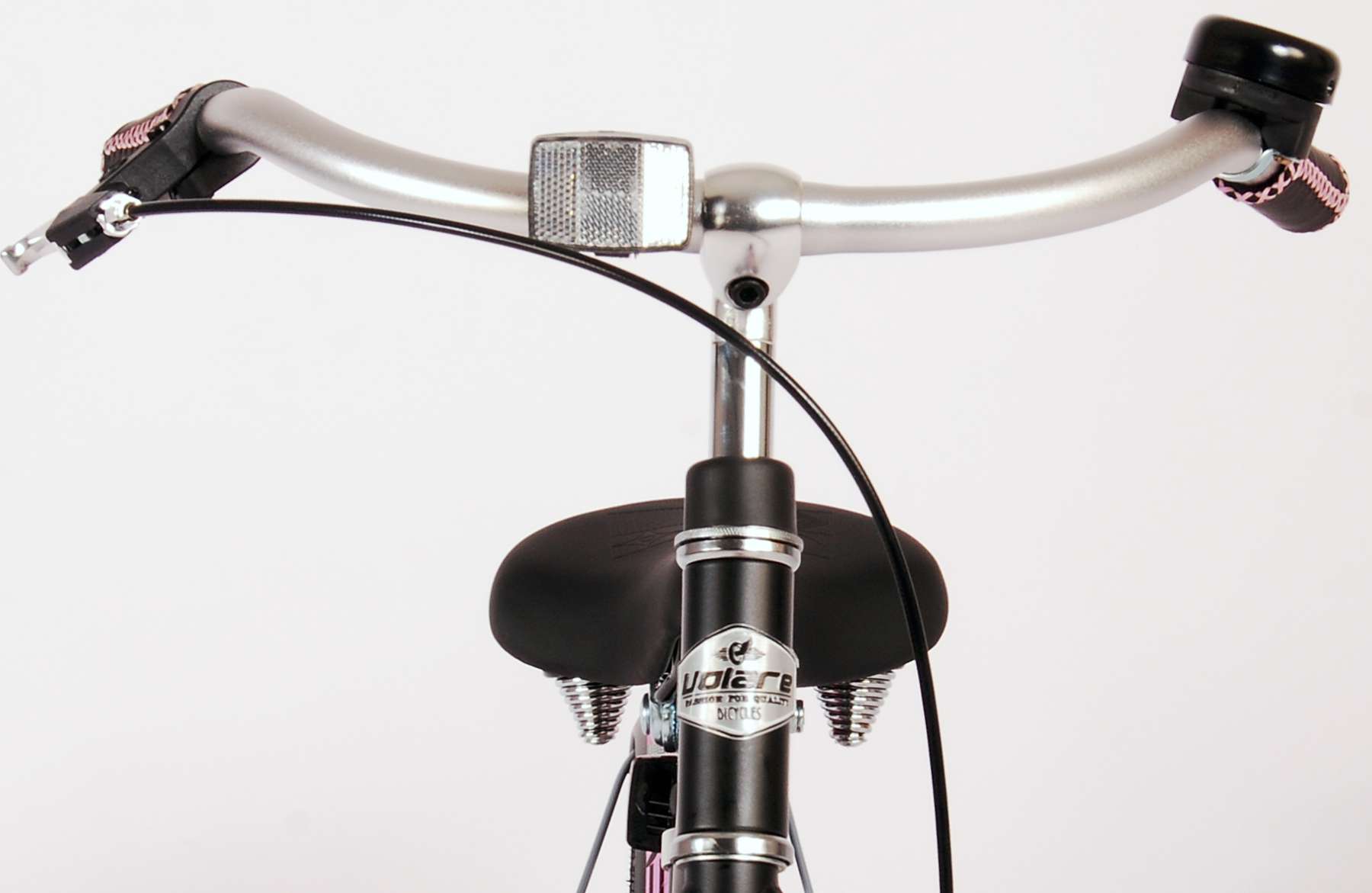 Volare Miracle Cruiser Kinderfiets - Meisjes- 16 inch - Mat Zwart - Prime Collection 12 Volare Miracle Cruiser Kinderfiets - Meisjes- 16 inch - Mat Zwart - Prime Collection - Afbeelding 12