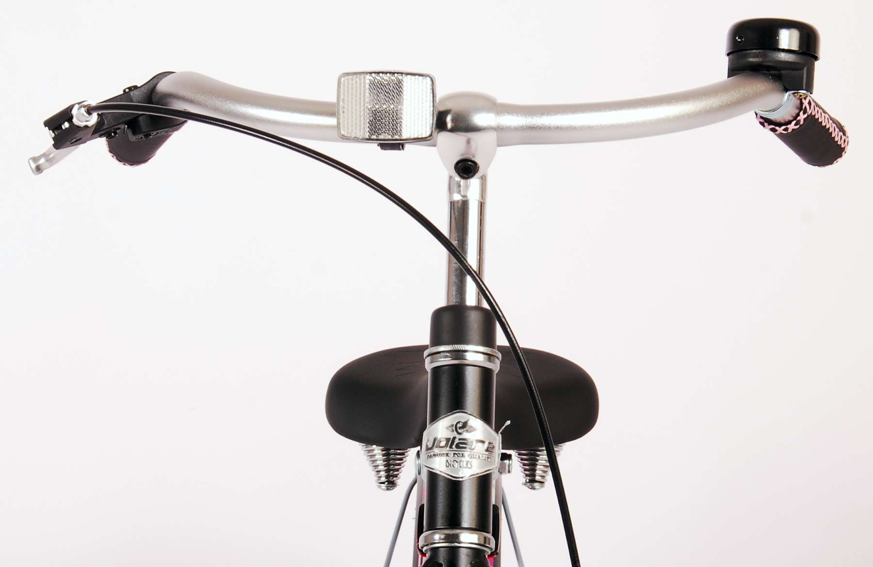 Volare Miracle Cruiser Kinderfiets - Meisjes - 18 inch - Mat Zwart - Prime Collection 12 Volare Miracle Cruiser Kinderfiets - Meisjes - 18 inch - Mat Zwart - Prime Collection - Afbeelding 12