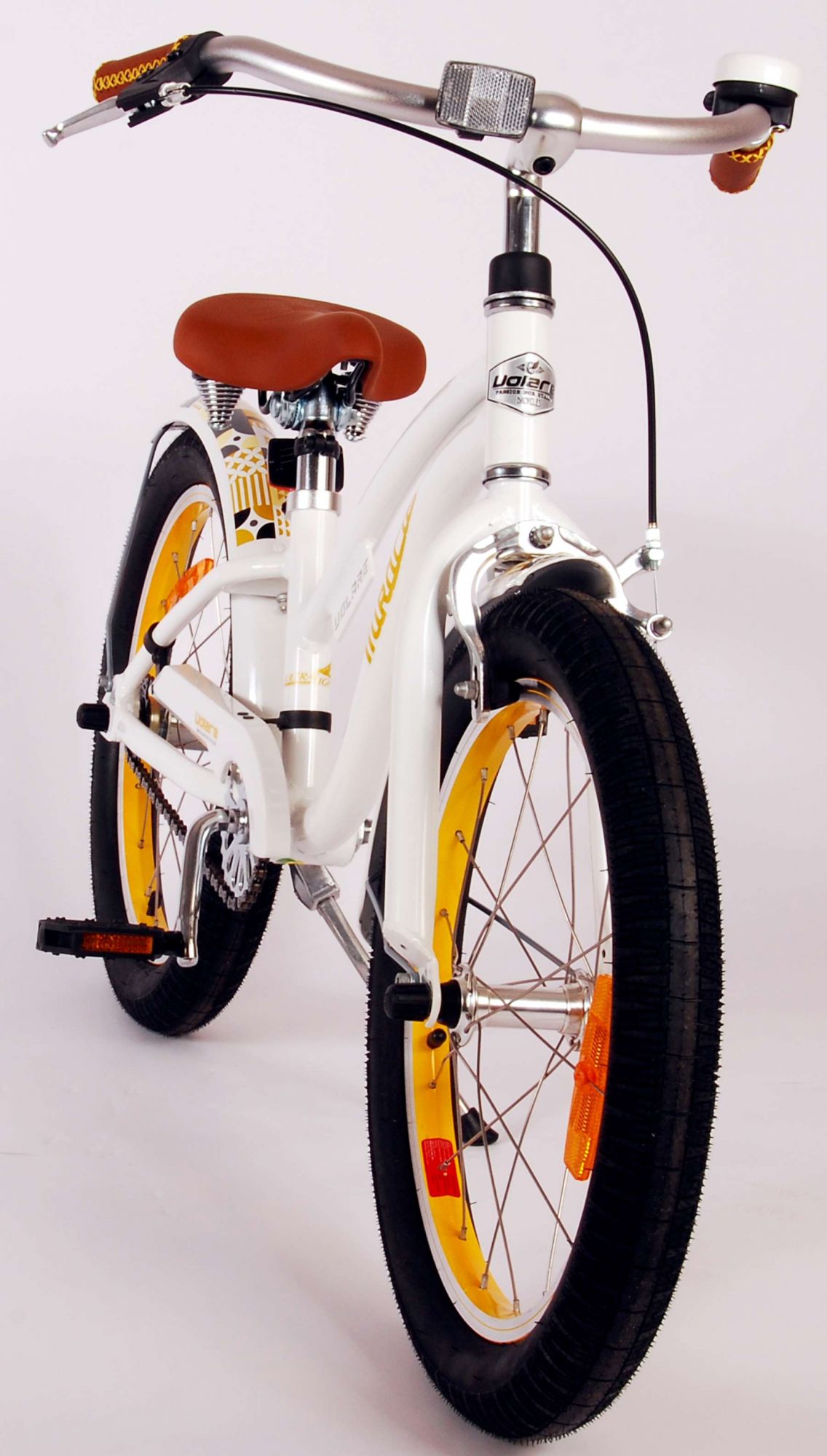 Volare Miracle Cruiser Kinderfiets - Meisjes - 18 inch - Wit - Prime Collection 10 Volare Miracle Cruiser Kinderfiets - Meisjes - 18 inch - Wit - Prime Collection - Afbeelding 10