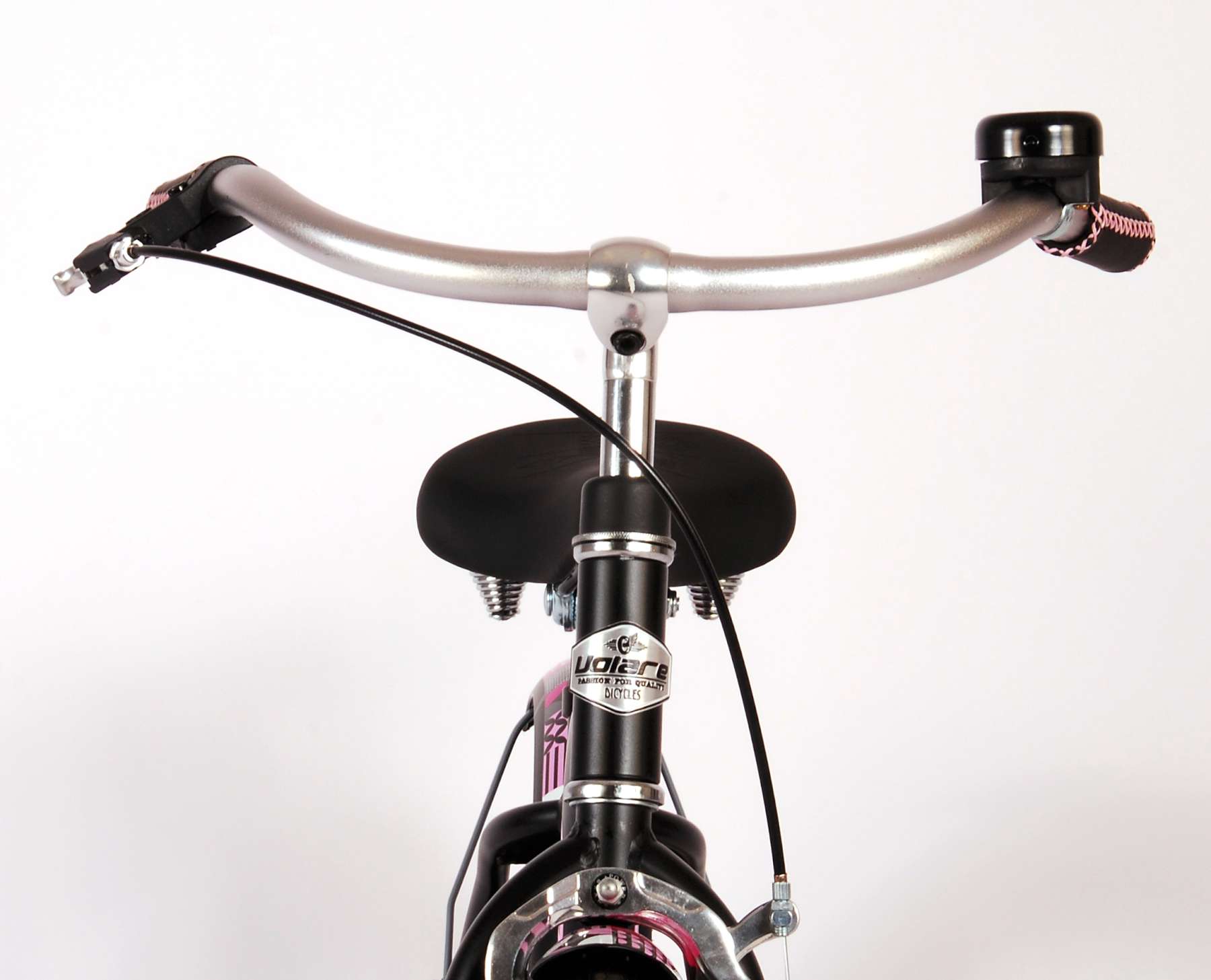 Volare Miracle Kinderfiets - Meisjes - 14 inch - Mat Zwart - Prime Collection 12 Volare Miracle Kinderfiets - Meisjes - 14 inch - Mat Zwart - Prime Collection - Afbeelding 12