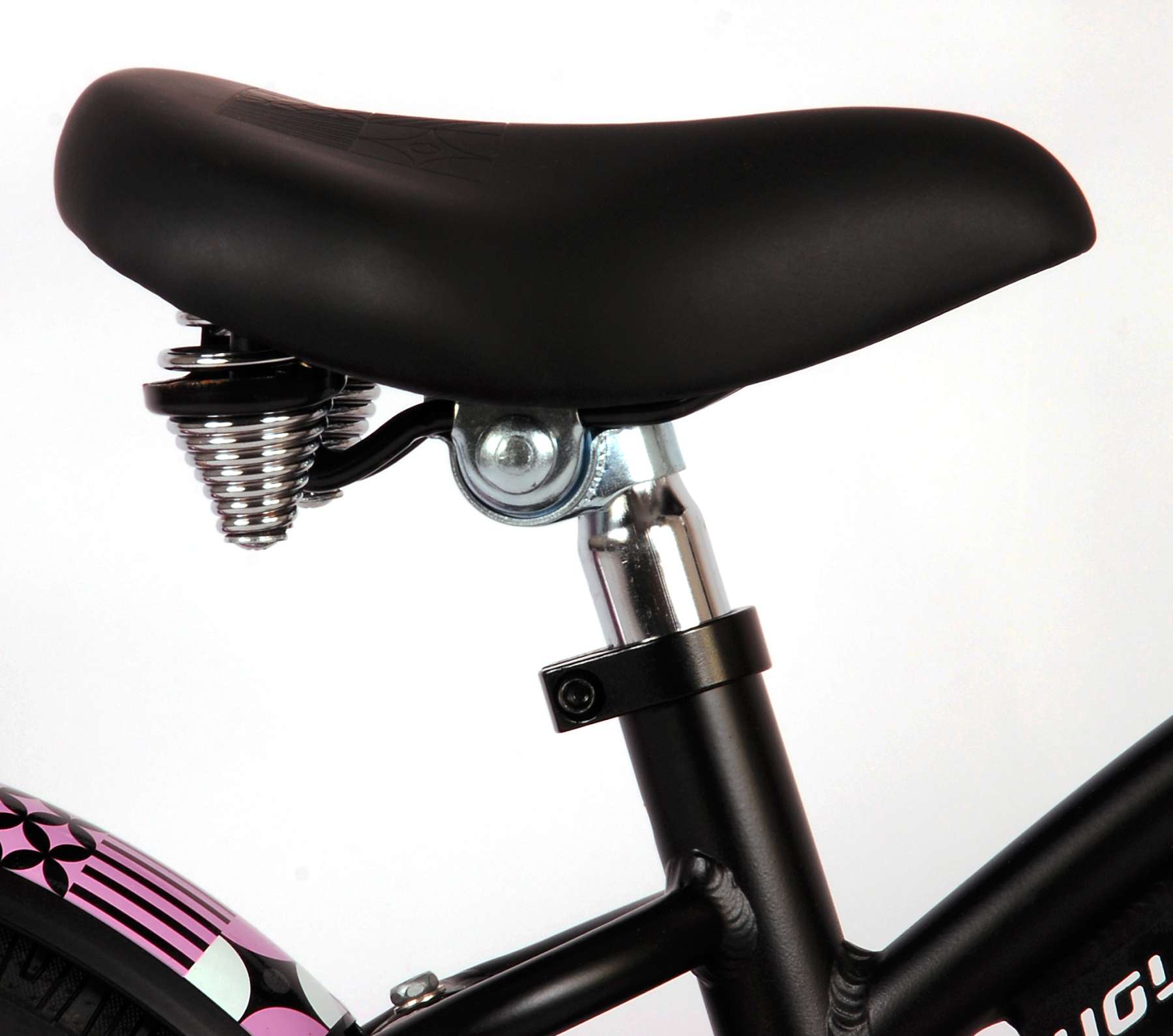 Volare Miracle Kinderfiets - Meisjes - 14 inch - Mat Zwart - Prime Collection 8 Volare Miracle Kinderfiets - Meisjes - 14 inch - Mat Zwart - Prime Collection - Afbeelding 8