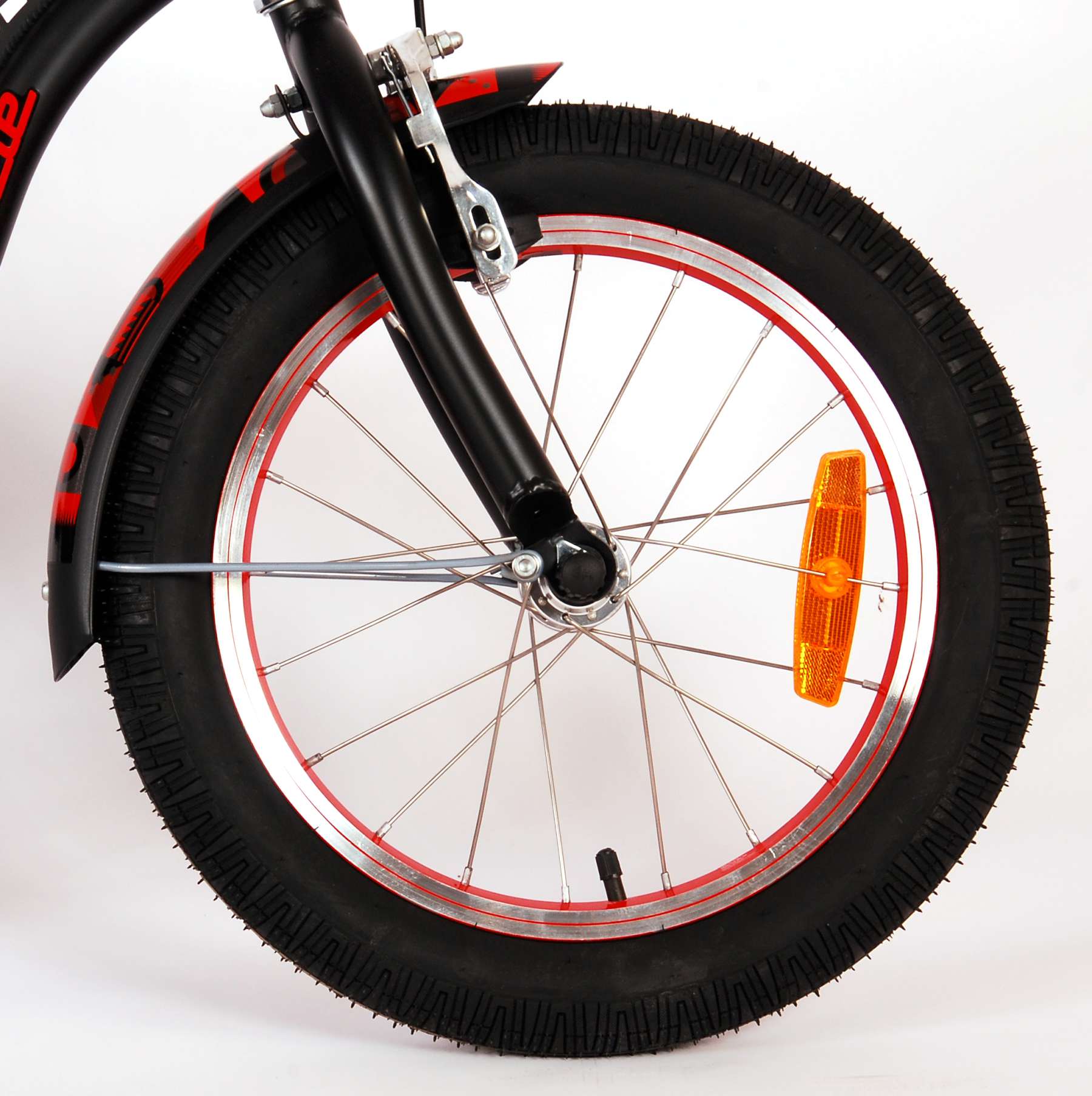 Volare Miracle Cruiser Kinderfiets - Jongens - 16 inch - Mat Zwart - Prime Collection 5 Volare Miracle Cruiser Kinderfiets - Jongens - 16 inch - Mat Zwart - Prime Collection - Afbeelding 5