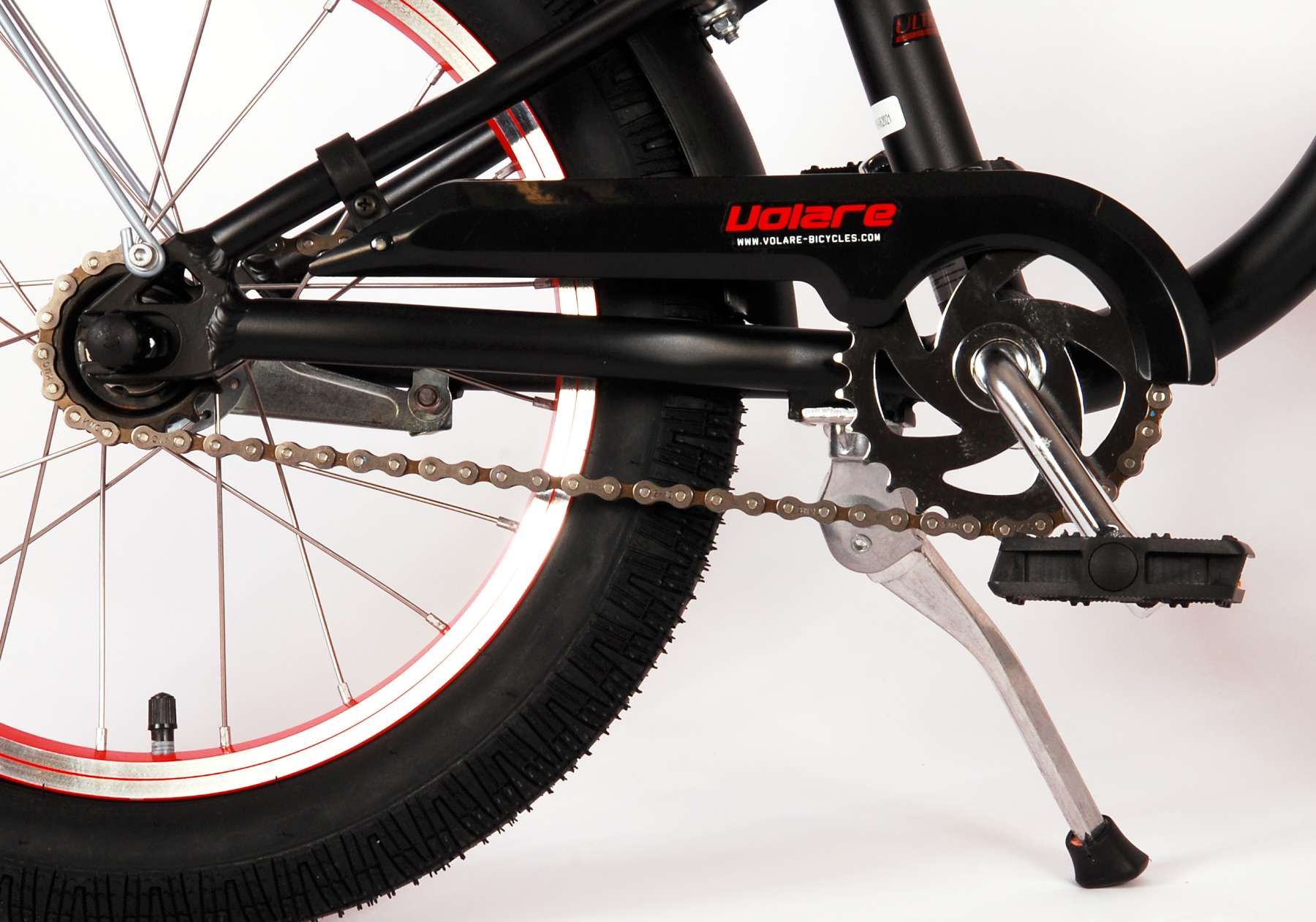 Volare Miracle Cruiser Kinderfiets - Jongens - 16 inch - Mat Zwart - Prime Collection 6 Volare Miracle Cruiser Kinderfiets - Jongens - 16 inch - Mat Zwart - Prime Collection - Afbeelding 6