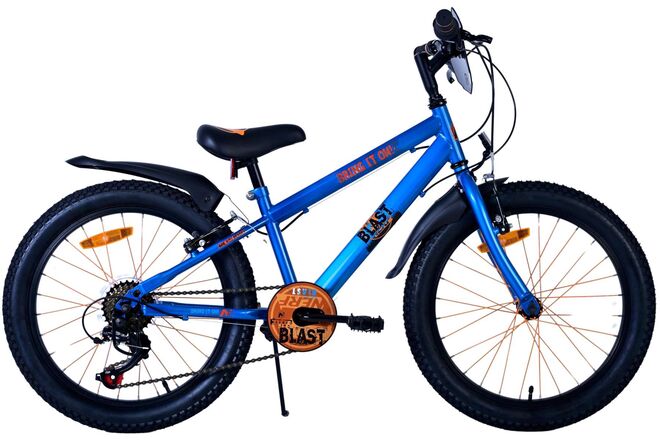 NERF Kinderfiets - Jongens - 20 inch - Satijn Blauw - 6 Speed 1 NERF Kinderfiets - Jongens - 20 inch - Satijn Blauw - 6 Speed
