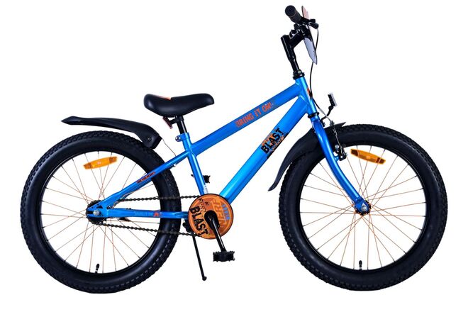 NERF Kinderfiets - Jongens - 20 inch - Satijn Blauw 1 NERF Kinderfiets - Jongens - 20 inch - Satijn Blauw