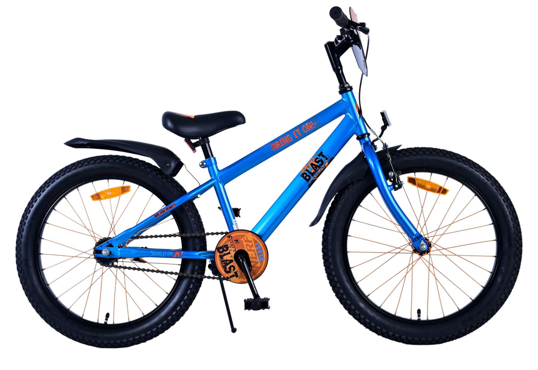 NERF Kinderfiets - Jongens - 20 inch - Satijn Blauw 11 NERF Kinderfiets - Jongens - 20 inch - Satijn Blauw - Afbeelding 11