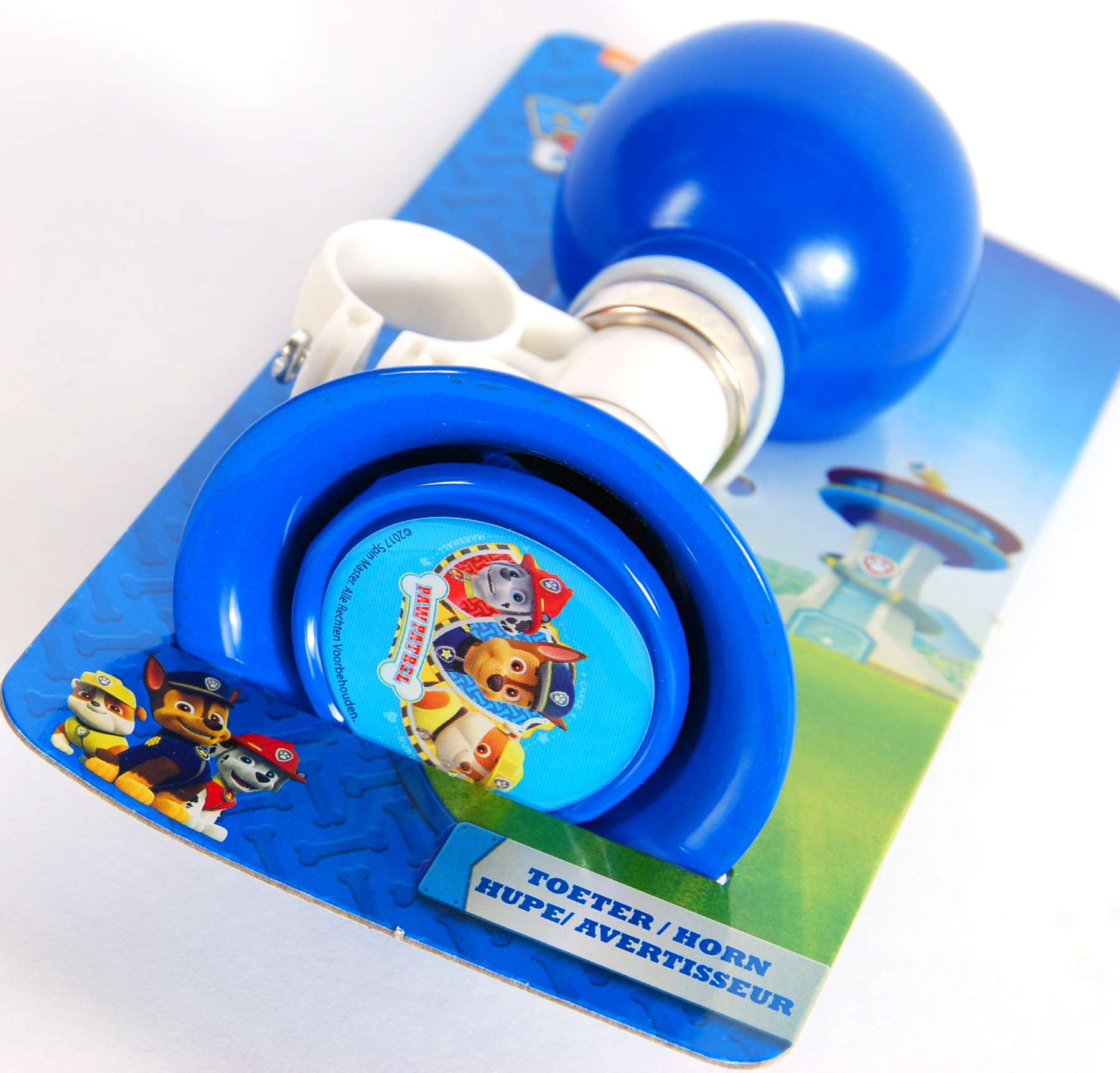 Paw Patrol Fietstoeter - Jongens - Blauw Wit 2 Paw Patrol Fietstoeter - Jongens - Blauw Wit - Afbeelding 2