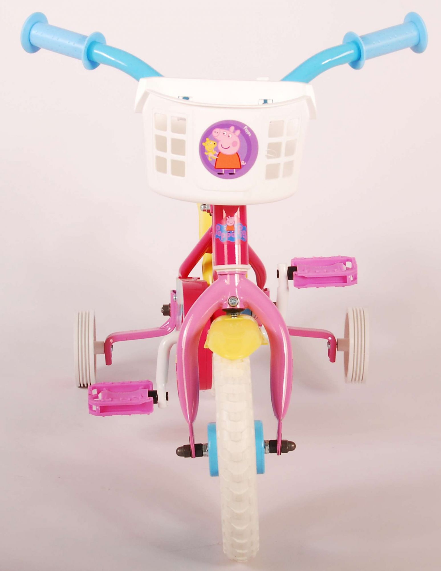 Peppa Pig Kinderfiets - Meisjes - 10 inch - Roze/Blauw - Doortrapper 5 Peppa Pig Kinderfiets - Meisjes - 10 inch - Roze/Blauw - Doortrapper - Afbeelding 5