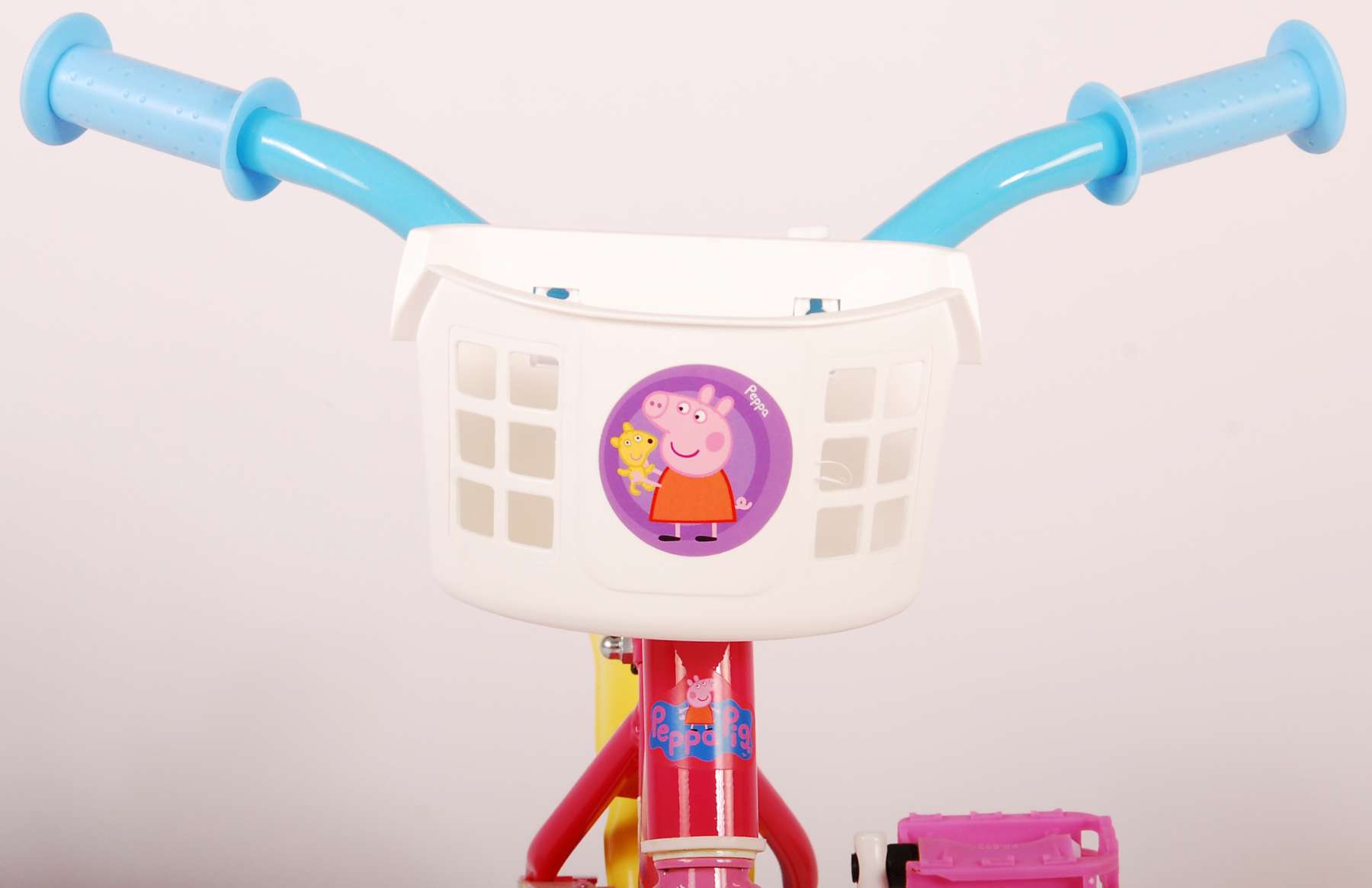 Peppa Pig Kinderfiets - Meisjes - 10 inch - Roze/Blauw - Doortrapper 2 Peppa Pig Kinderfiets - Meisjes - 10 inch - Roze/Blauw - Doortrapper - Afbeelding 2