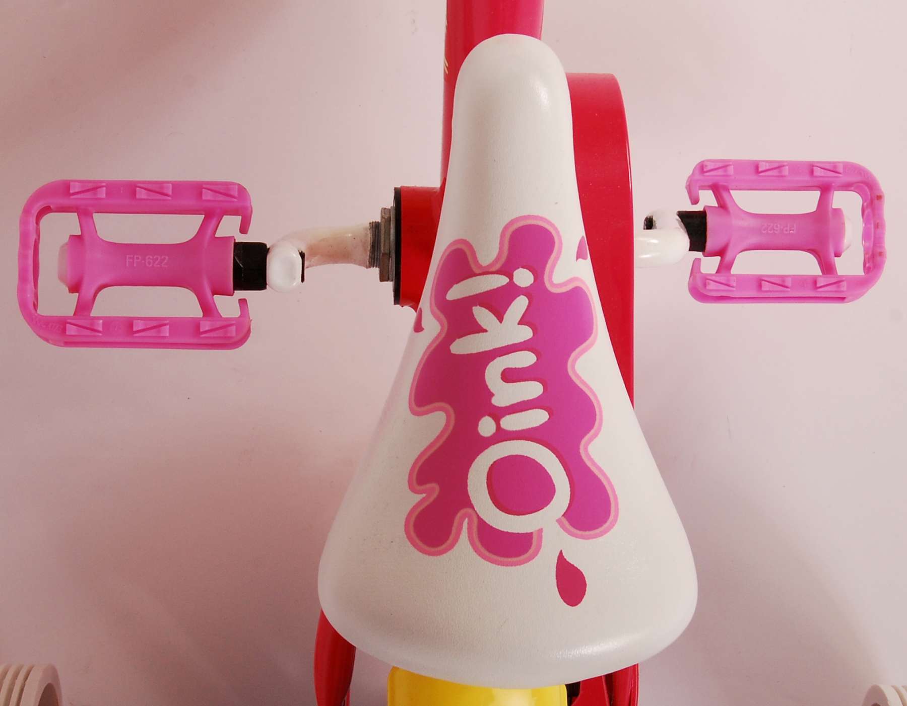 Peppa Pig Kinderfiets - Meisjes - 10 inch - Roze/Blauw - Doortrapper 7 Peppa Pig Kinderfiets - Meisjes - 10 inch - Roze/Blauw - Doortrapper - Afbeelding 7