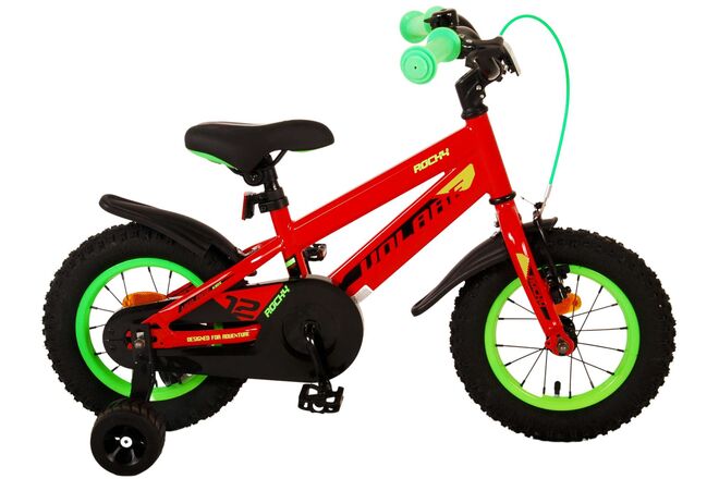 Volare Rocky Kinderfiets - Jongens - 12 inch - Rood 1 Volare Rocky Kinderfiets - Jongens - 12 inch - Rood