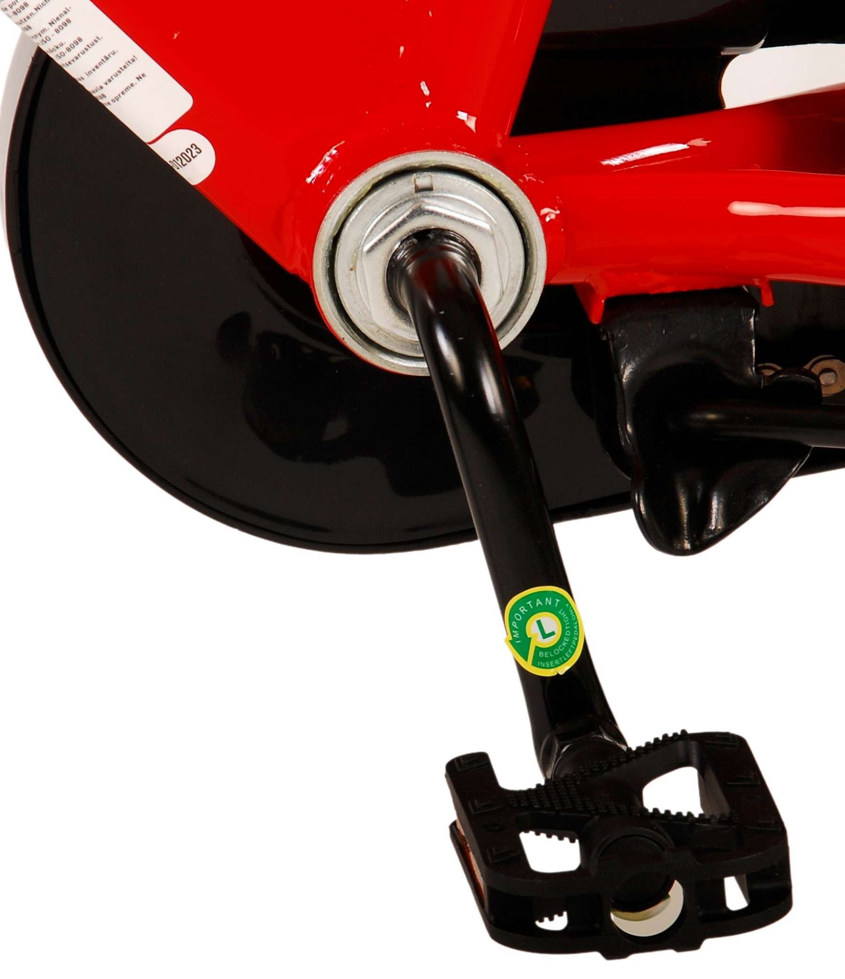 Volare Rocky Kinderfiets - Jongens - 16 inch - Rood 15 Volare Rocky Kinderfiets - Jongens - 16 inch - Rood - Afbeelding 15