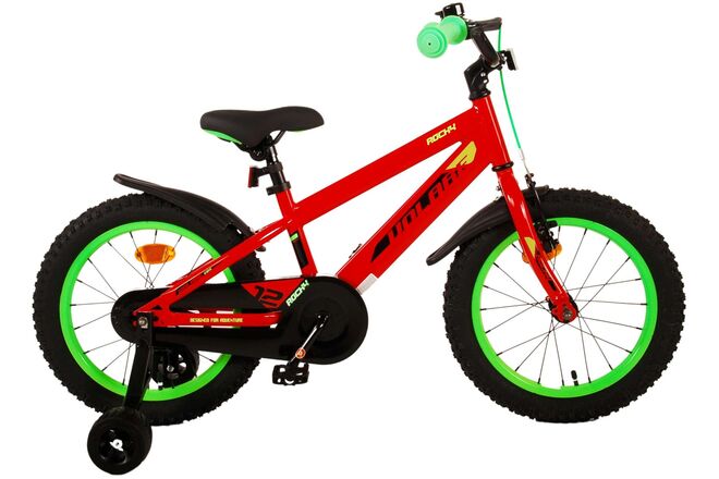 Volare Rocky Kinderfiets - Jongens - 16 inch - Rood 1 Volare Rocky Kinderfiets - Jongens - 16 inch - Rood