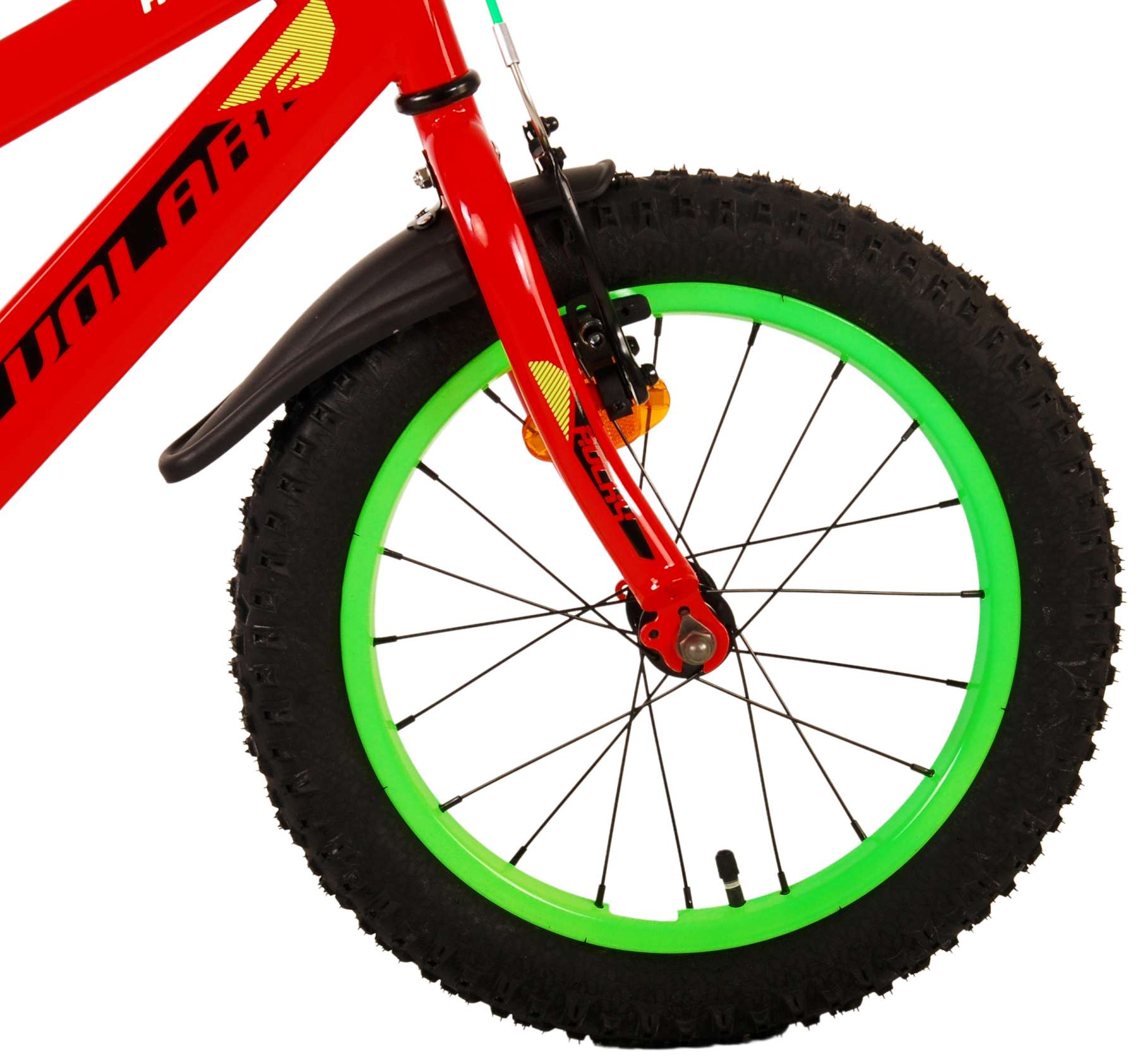 Volare Rocky Kinderfiets - Jongens - 16 inch - Rood 5 Volare Rocky Kinderfiets - Jongens - 16 inch - Rood - Afbeelding 5